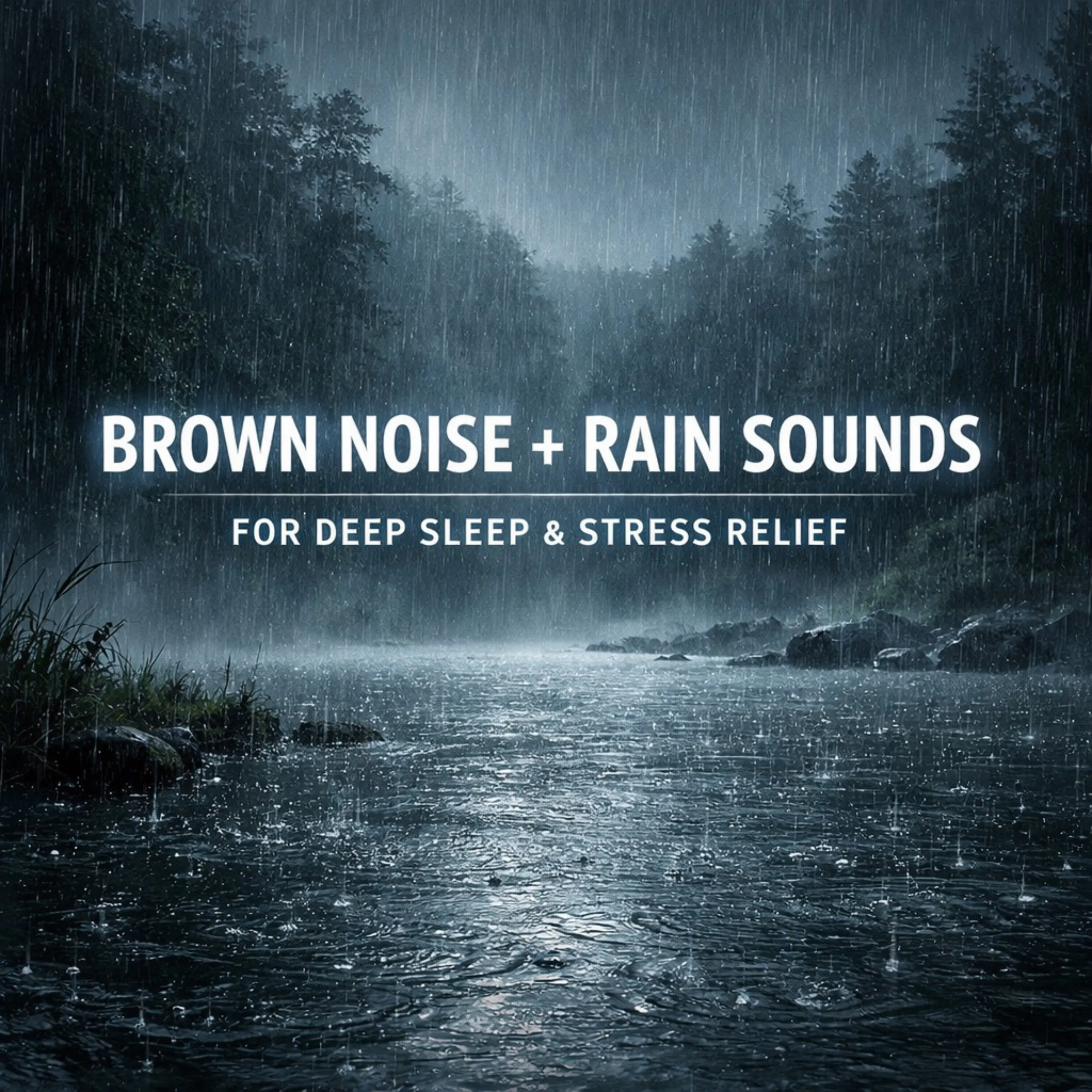 Brown Noise + Rain Sounds for Deep Sleep | Powerful Stress & Insomnia Relief episode artwork