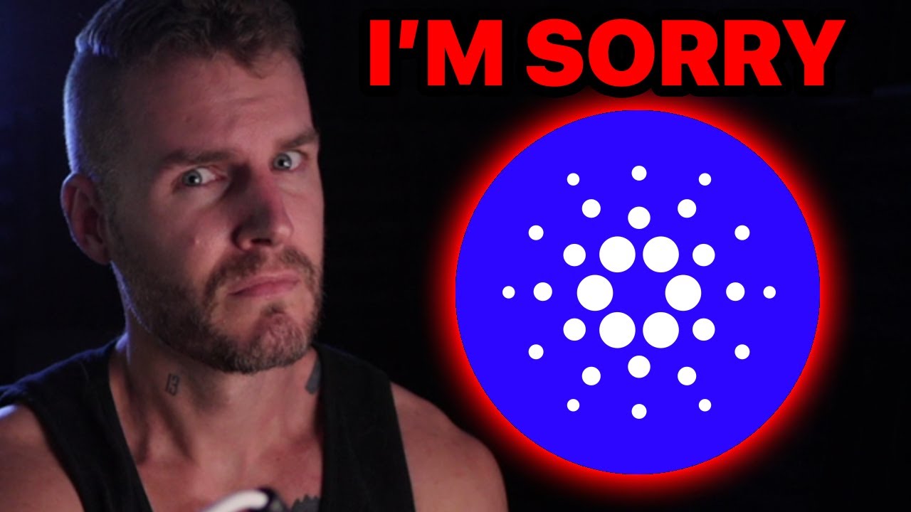 Apology To Cardano Holders (I Messed Up) - Alex Becker Channel