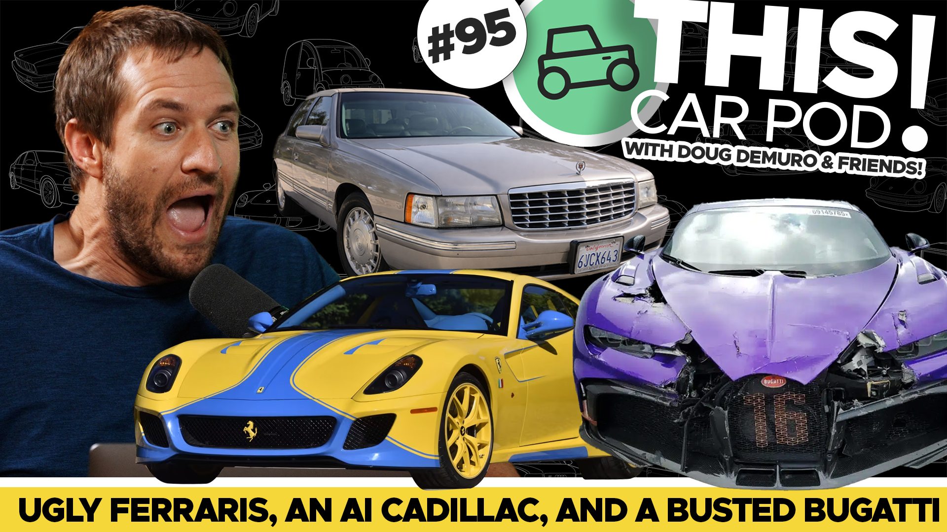 The AI Online Car Auction Drama, an Ugly Ferrari Collection & Bugatti Repair