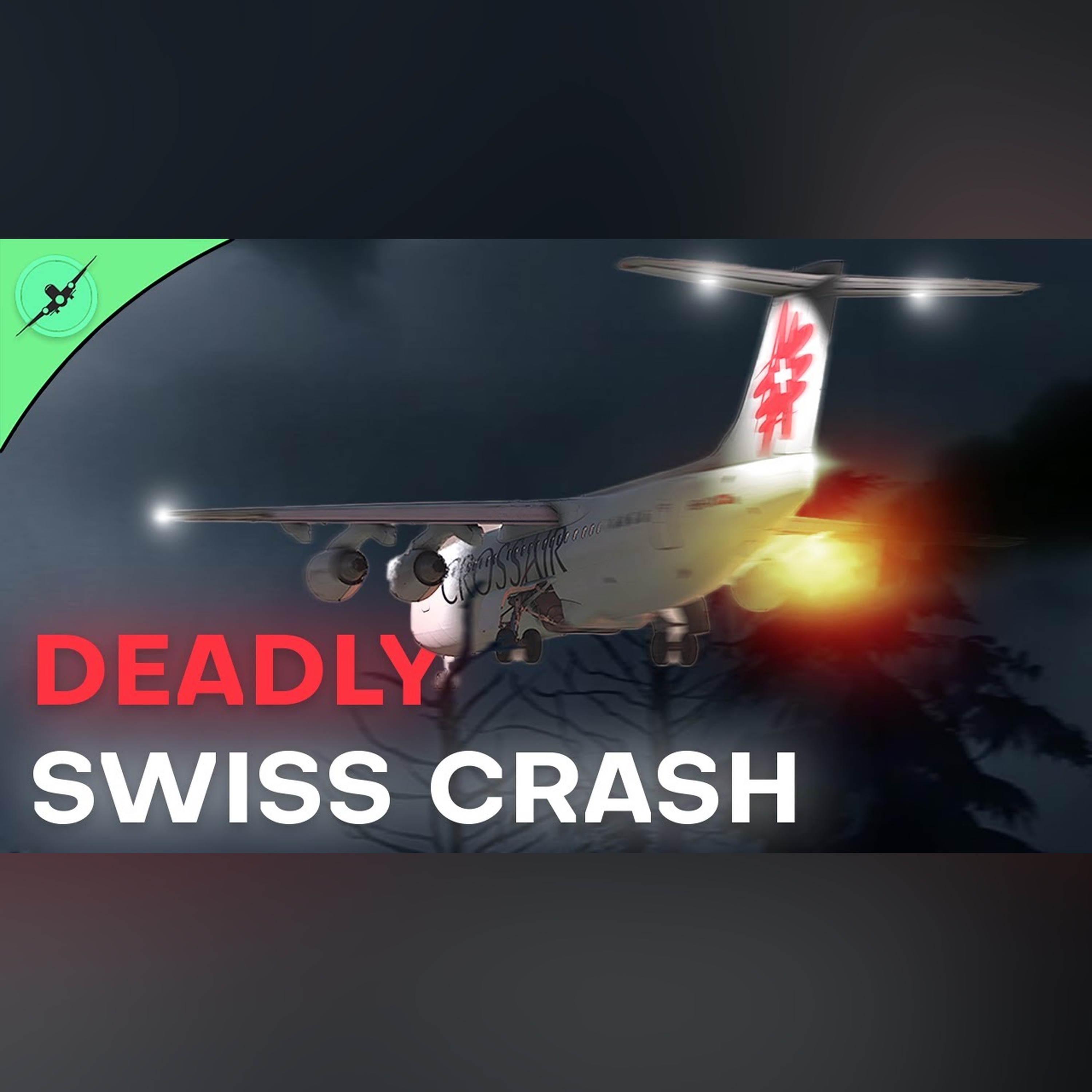 This plane crash was 40 YEARS in the making | Crossair flight 3597