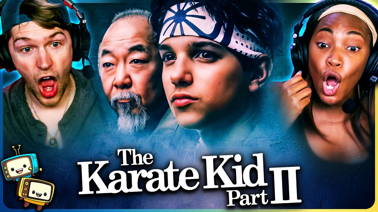 THE KARATE KID PART II (1986) Movie Reaction! | First Time Watch! | Ralph Macchio | Pat Morita episode artwork