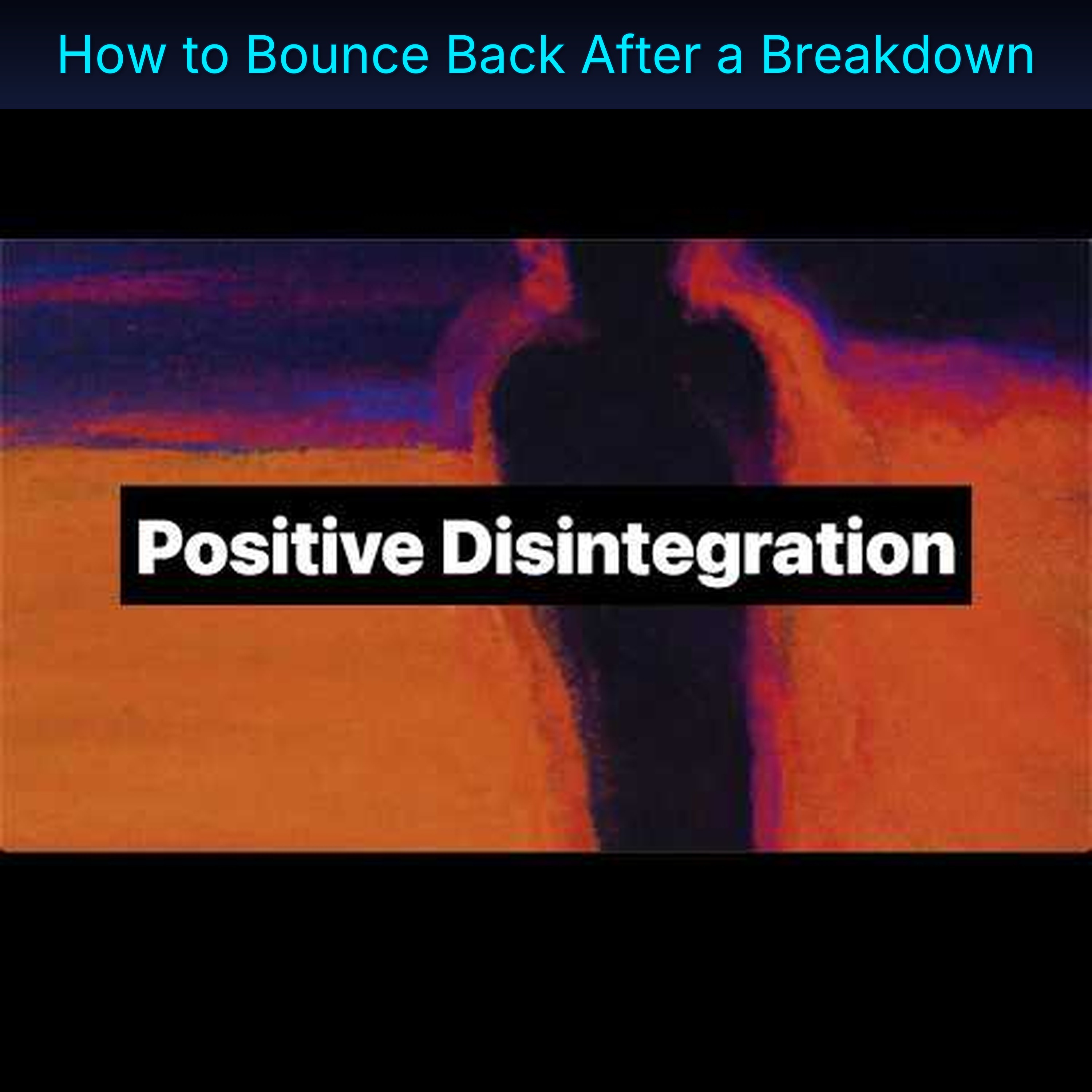 How to Bounce Back After a Breakdown episode artwork