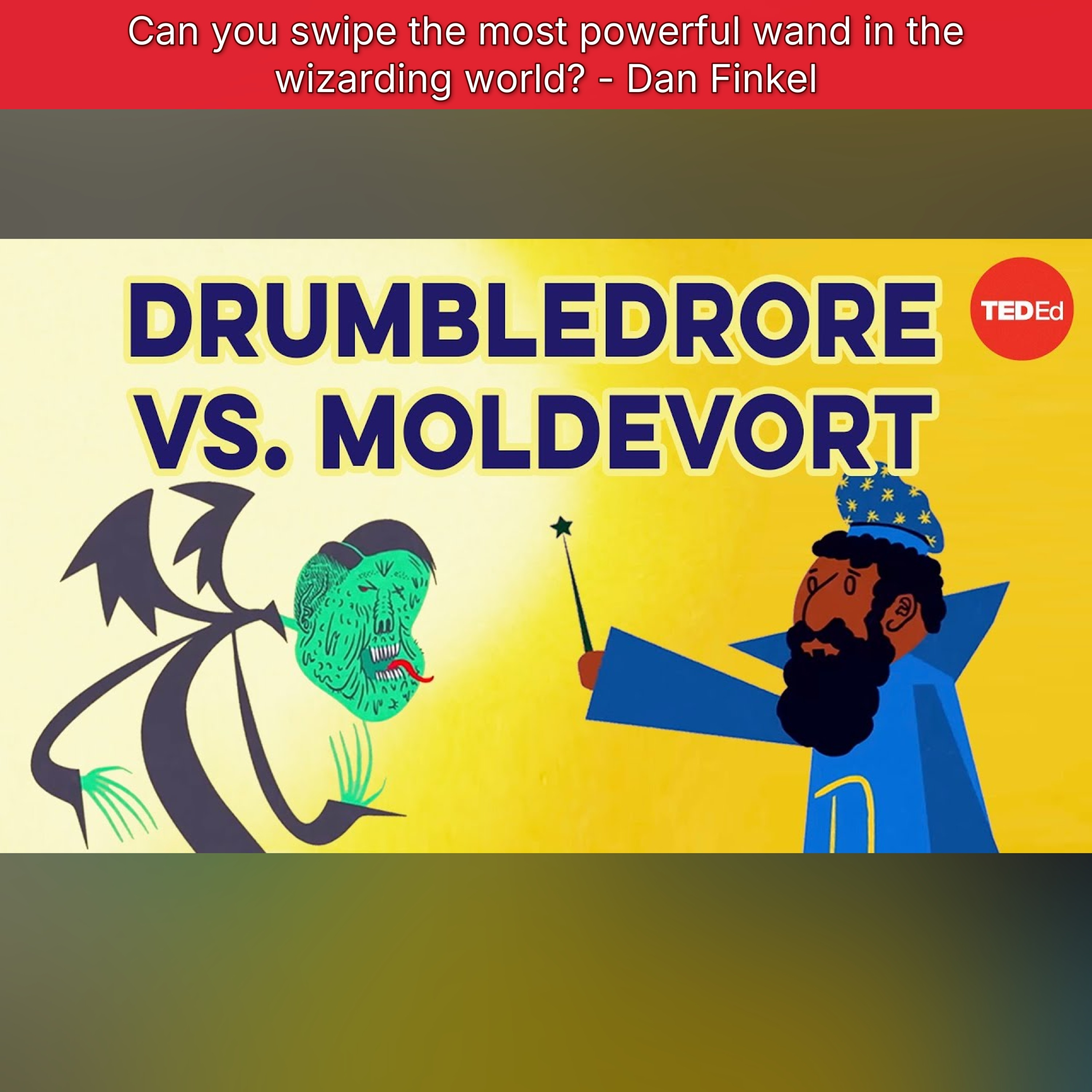 Can you swipe the most powerful wand in the wizarding world? - Dan Finkel