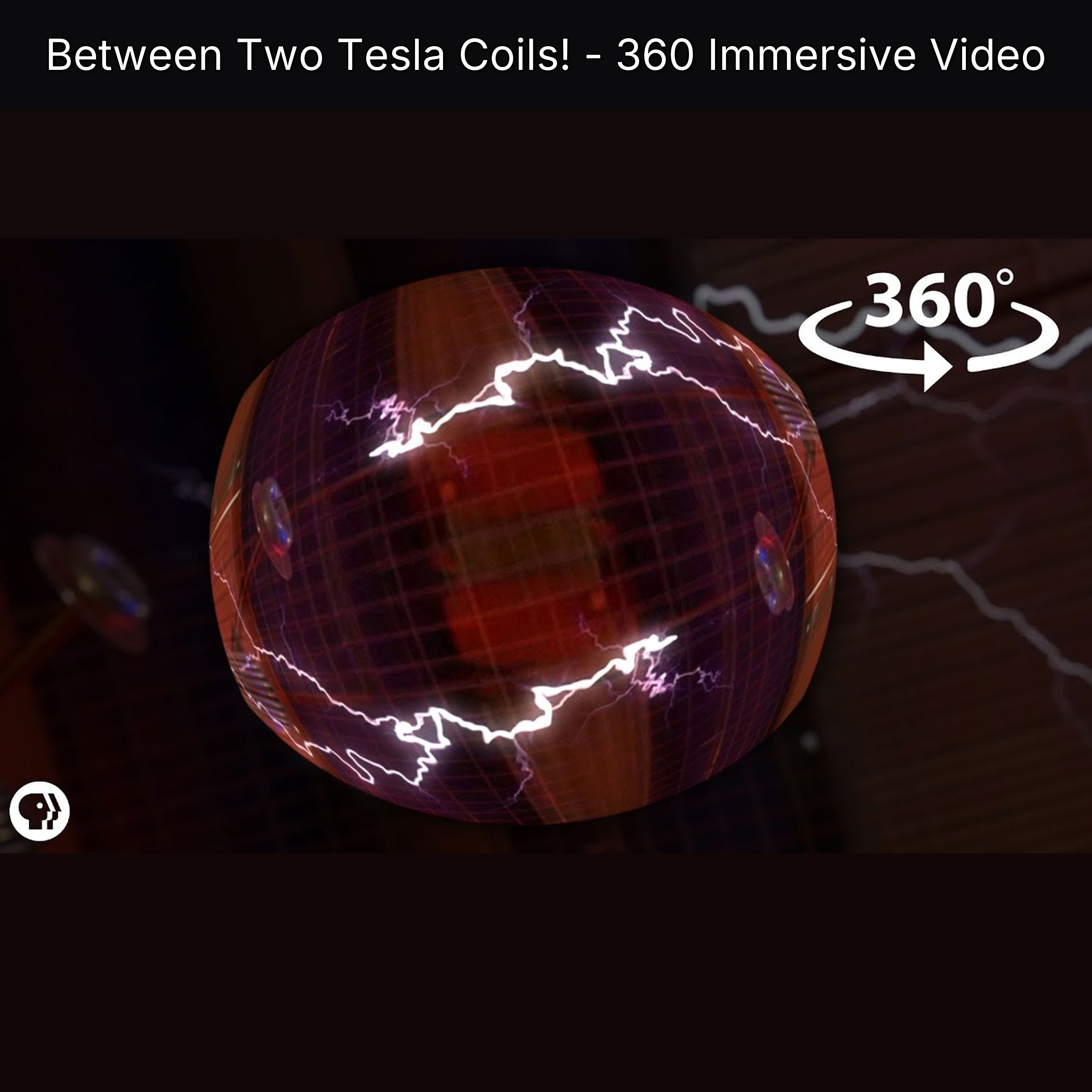 Between Two Tesla Coils! - 360 Immersive Video episode artwork