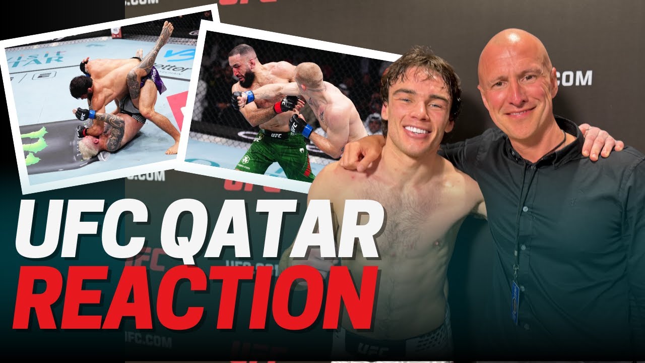 Arman Tsarukyan and Ian Machado Garry next for the title's? Luke Riley debut! UFC QATAR REACTION