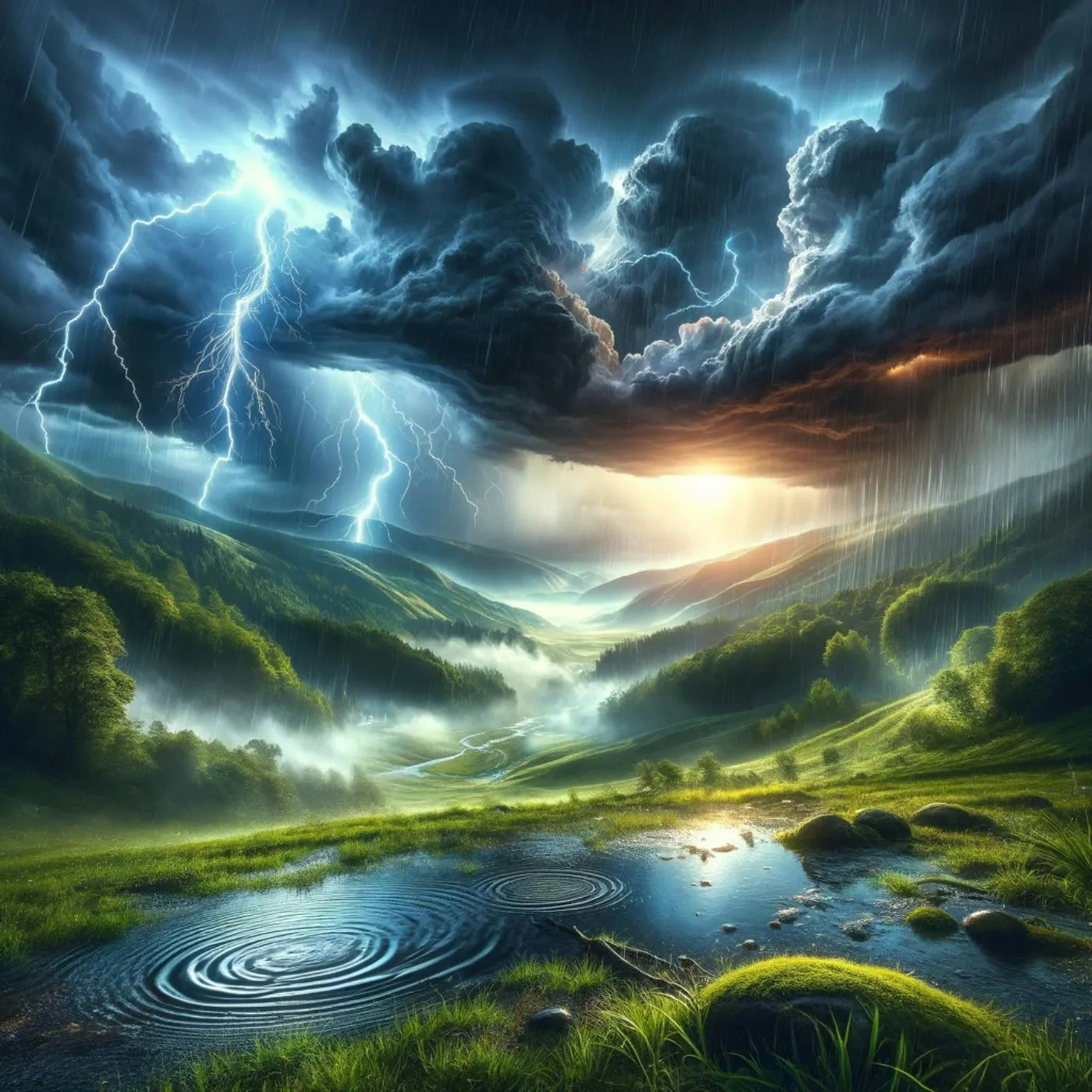 ⛈️ Inmersión en la Tormenta: Sonidos Calmantes y Espectáculo Visual