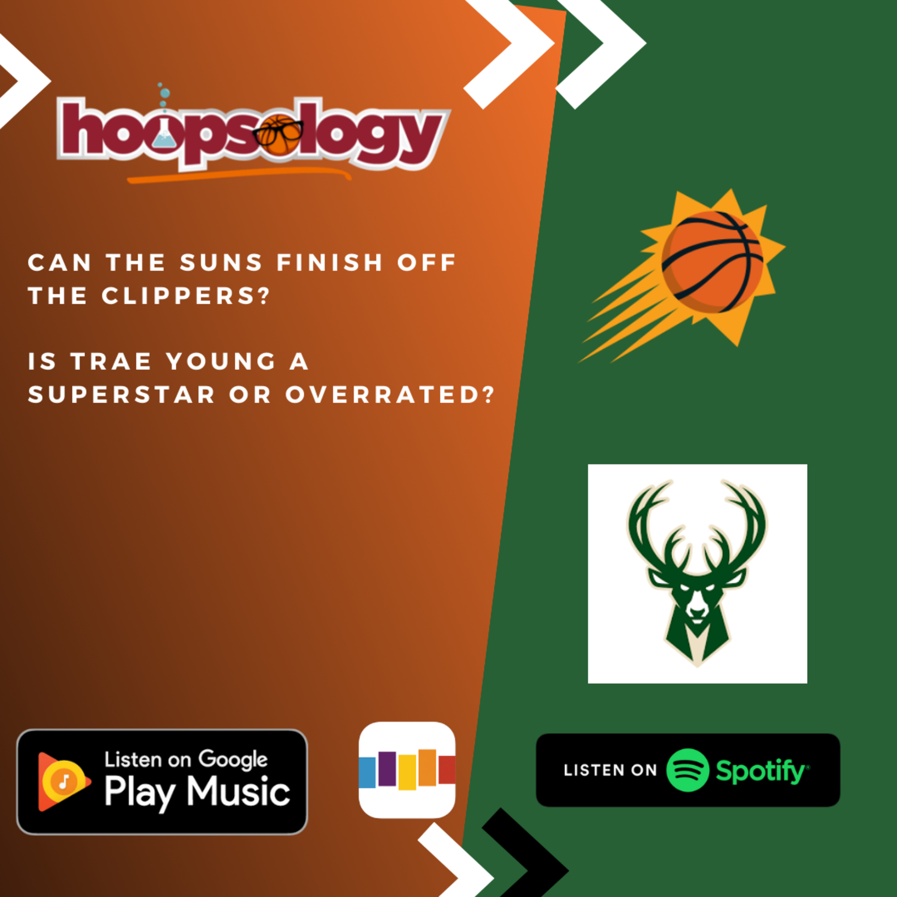 Have the Bucks finally arrived?, Suns on the Brink of the Finals, NBA Coaching Update episode artwork