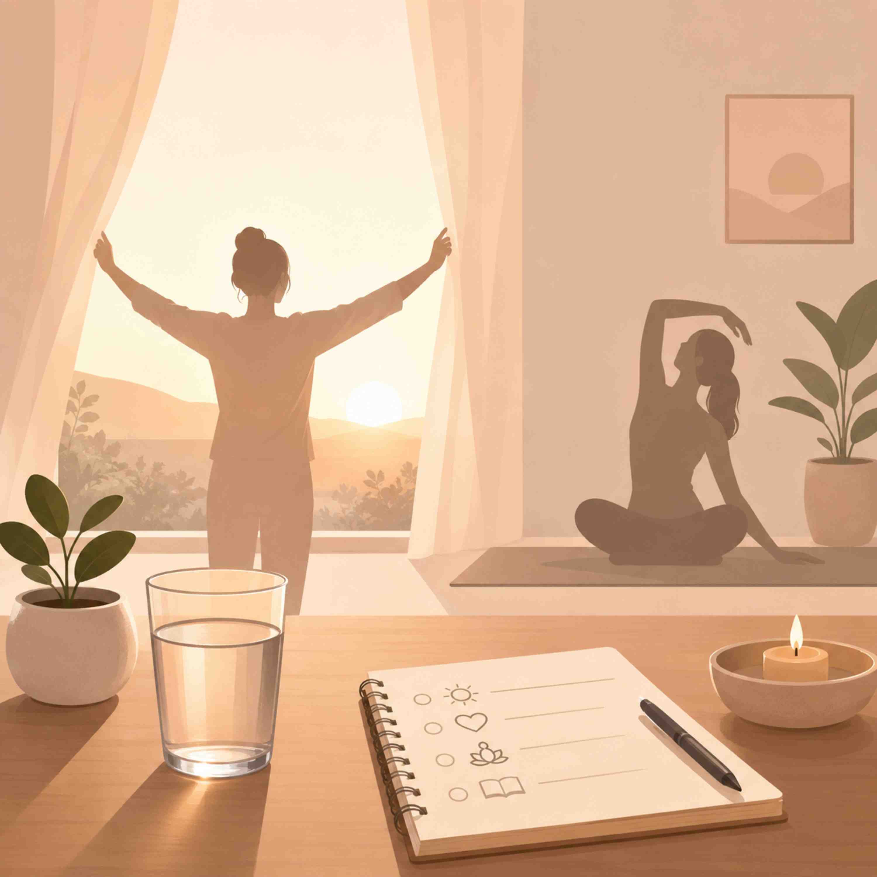 3463: Easy Morning Routine for a Healthy Body and Mind by Beth Rush with Elly McGuinness on Morning Habits