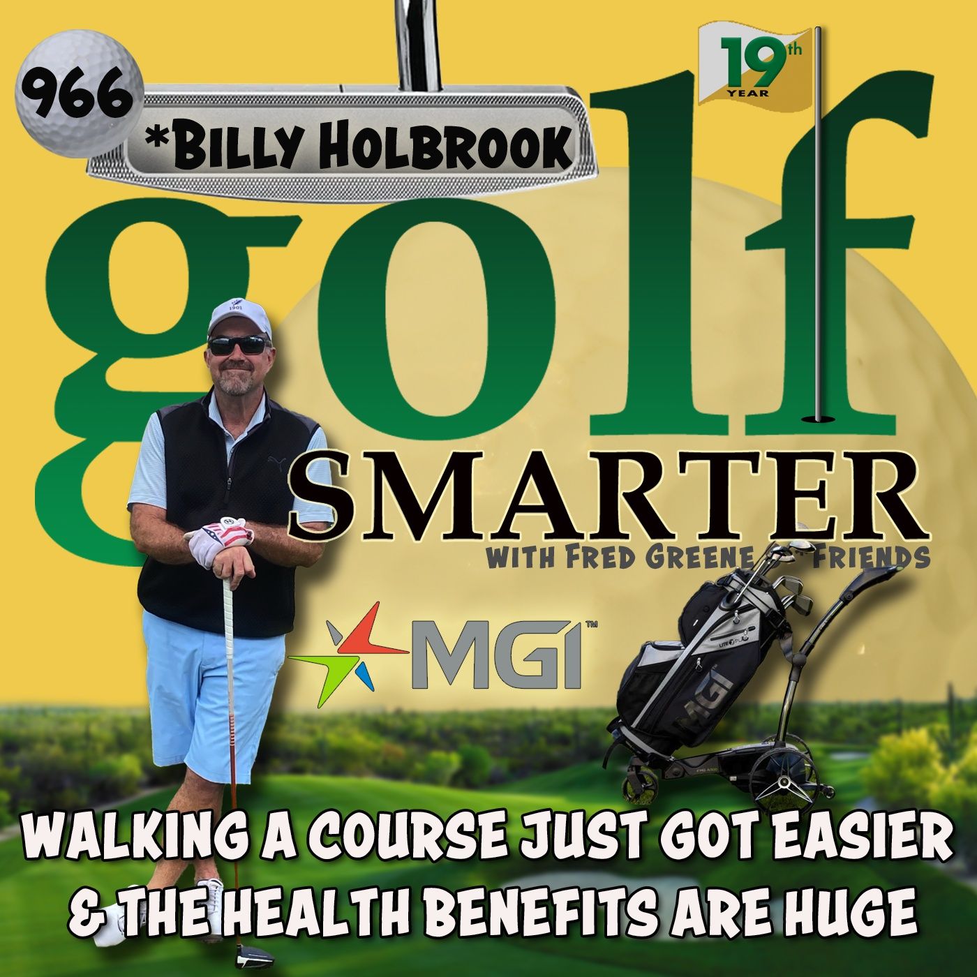 Walking a Course Just Got Easier & The Health Benefits Are Huge episode artwork