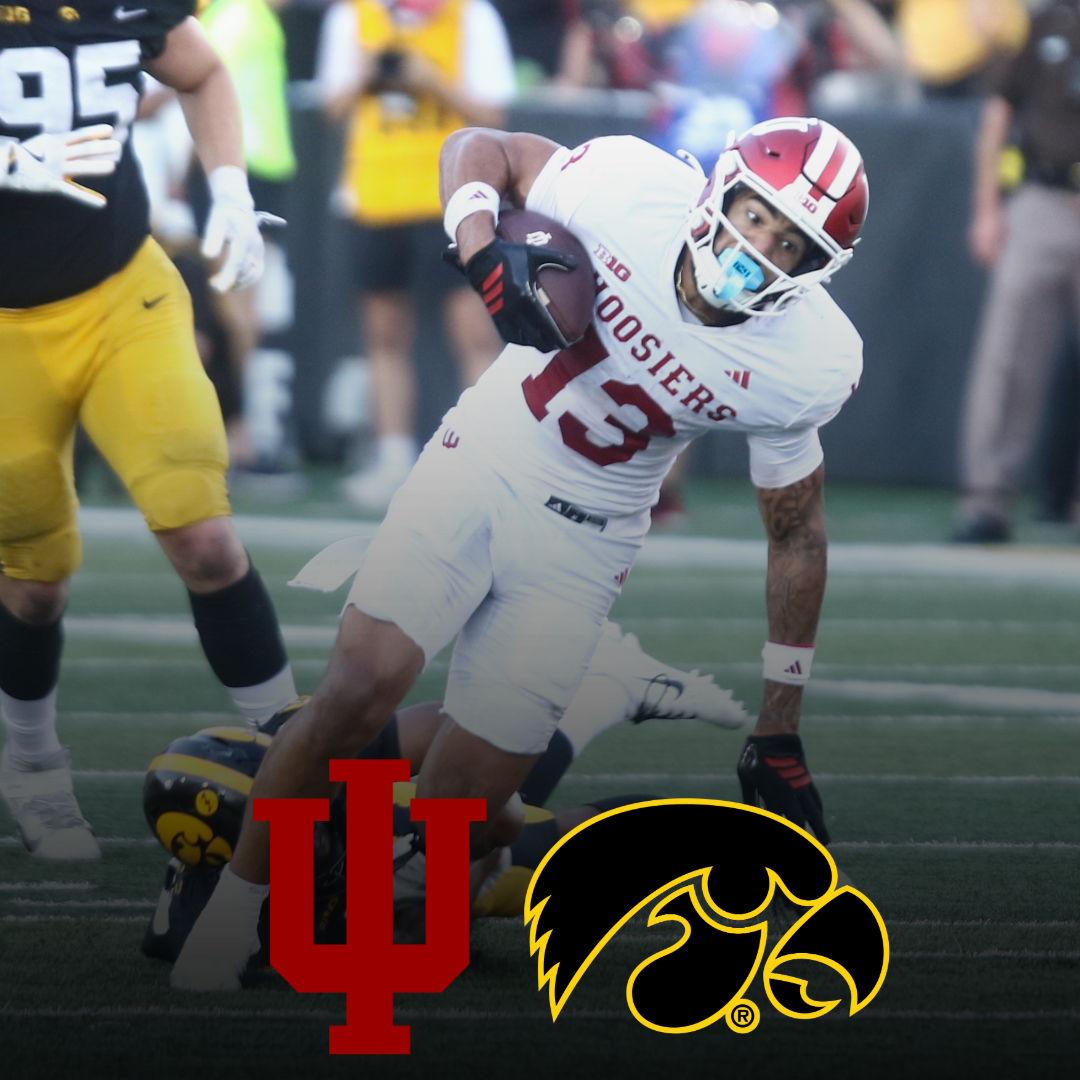 Iowa falls to Indiana, dropping 11th-straight game against ranked opponent