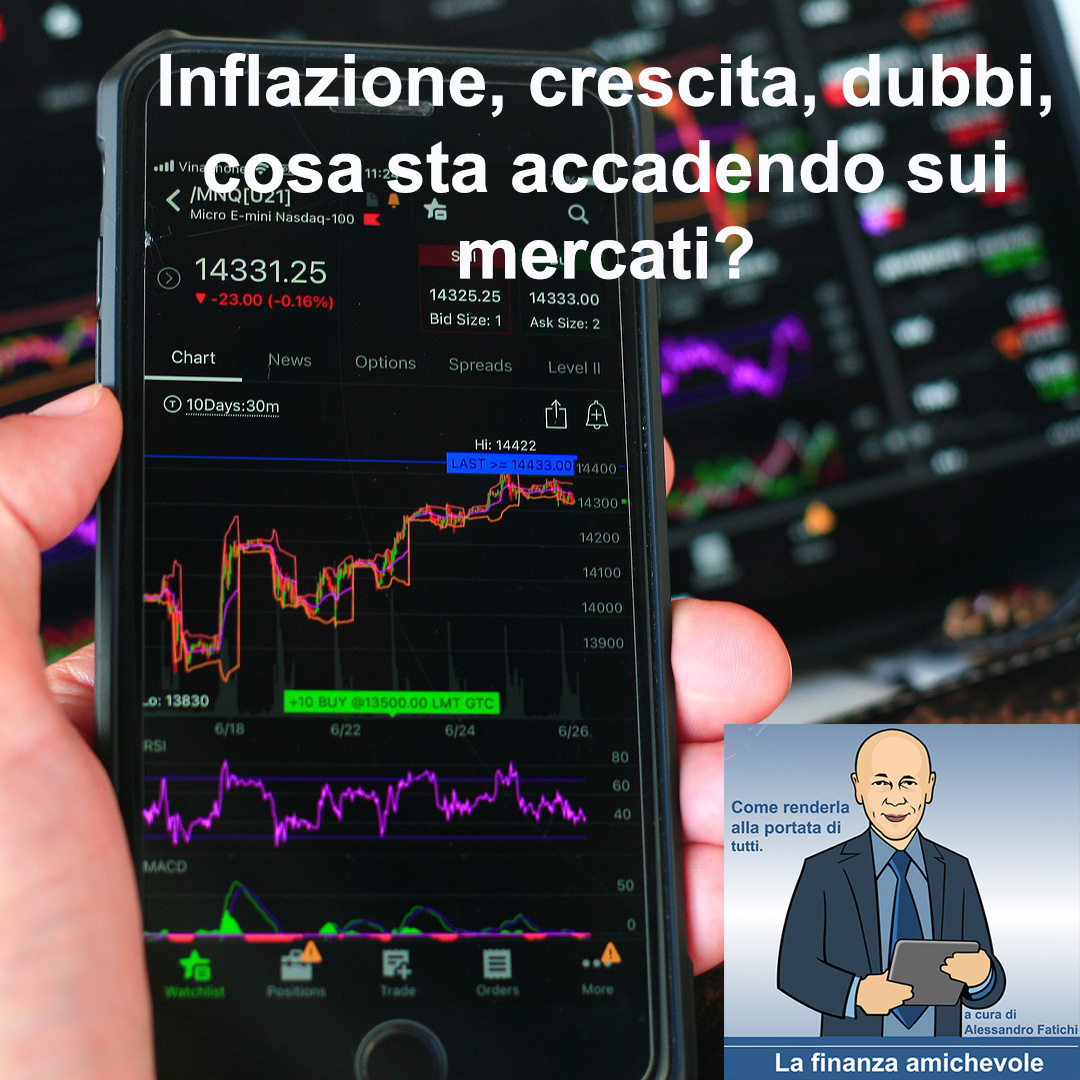 Inflazione, crescita, dubbi, cosa sta accadendo sui mercati?