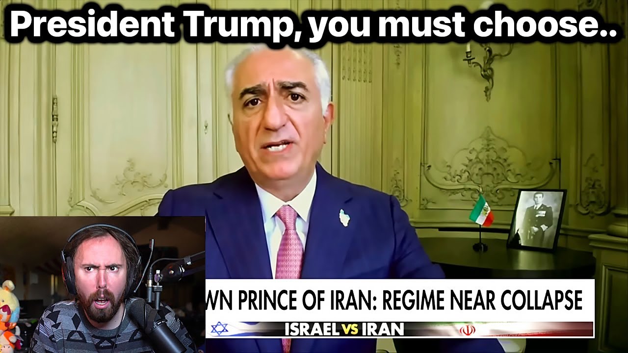 Iranian Crown Prince is coming back?? | Asmongold TV