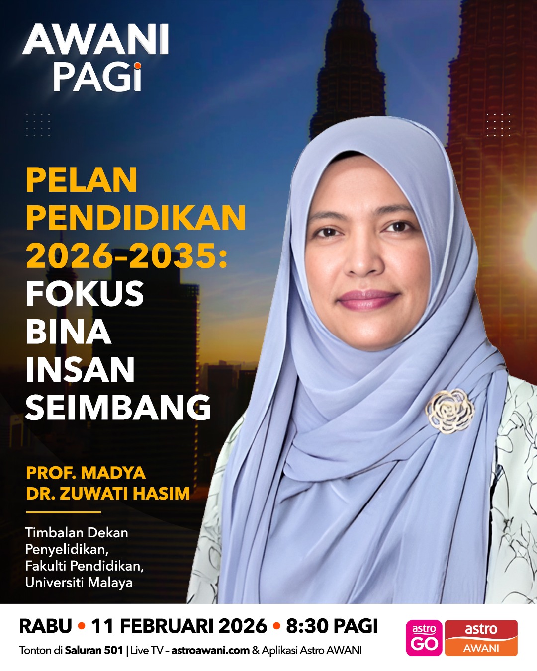AWANI Pagi: Pelan Pendidikan 2026-2035 | Fokus bina insan seimbang