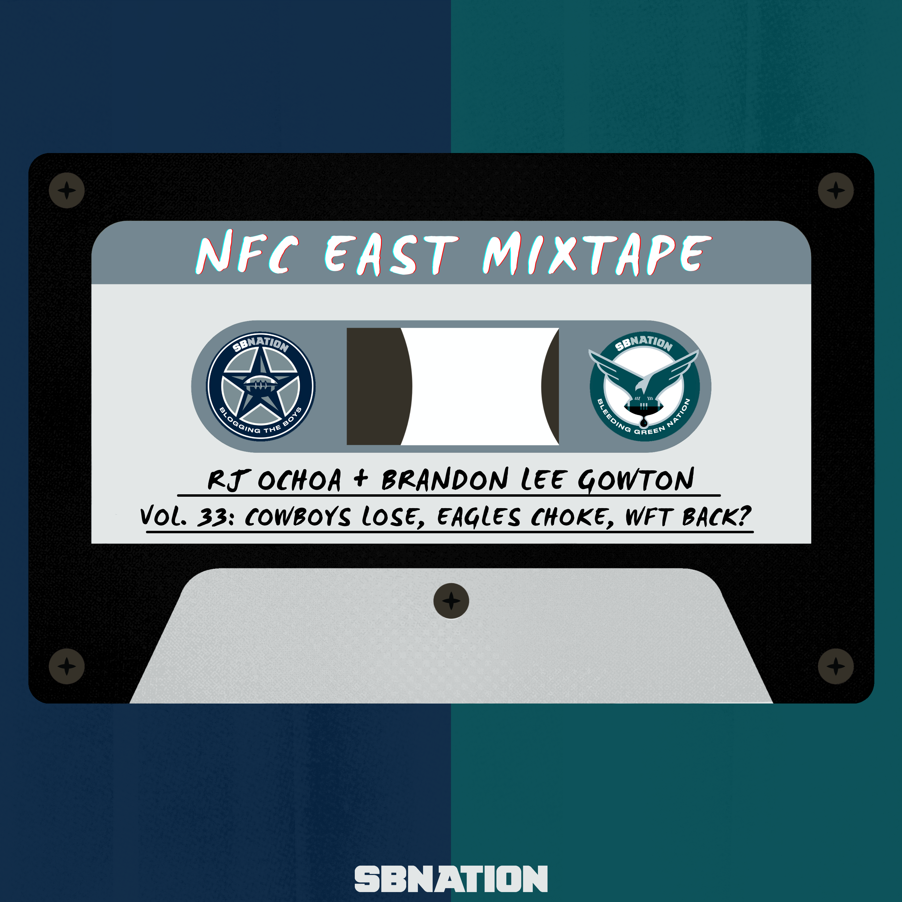 NFC East Mixtape Vol. 33: Cowboys lose, Eagles choke, WFT back?