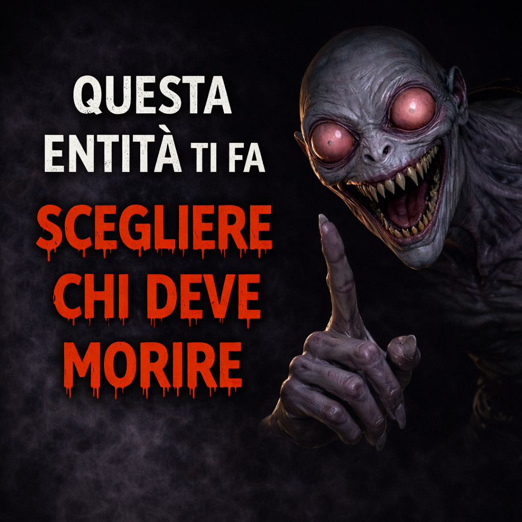 Questa Entità Ti Fa Scegliere Chi Deve Morire - Racconti Horror