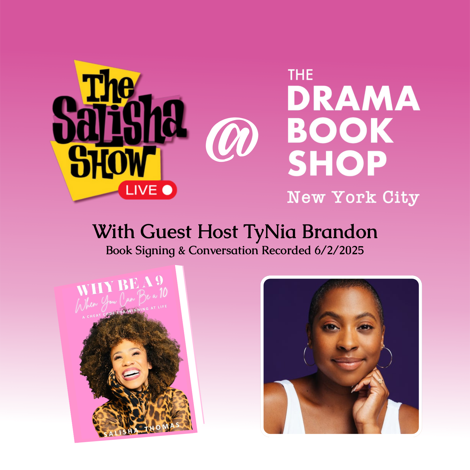 The Salisha Show-Where Broadway Meets Culture