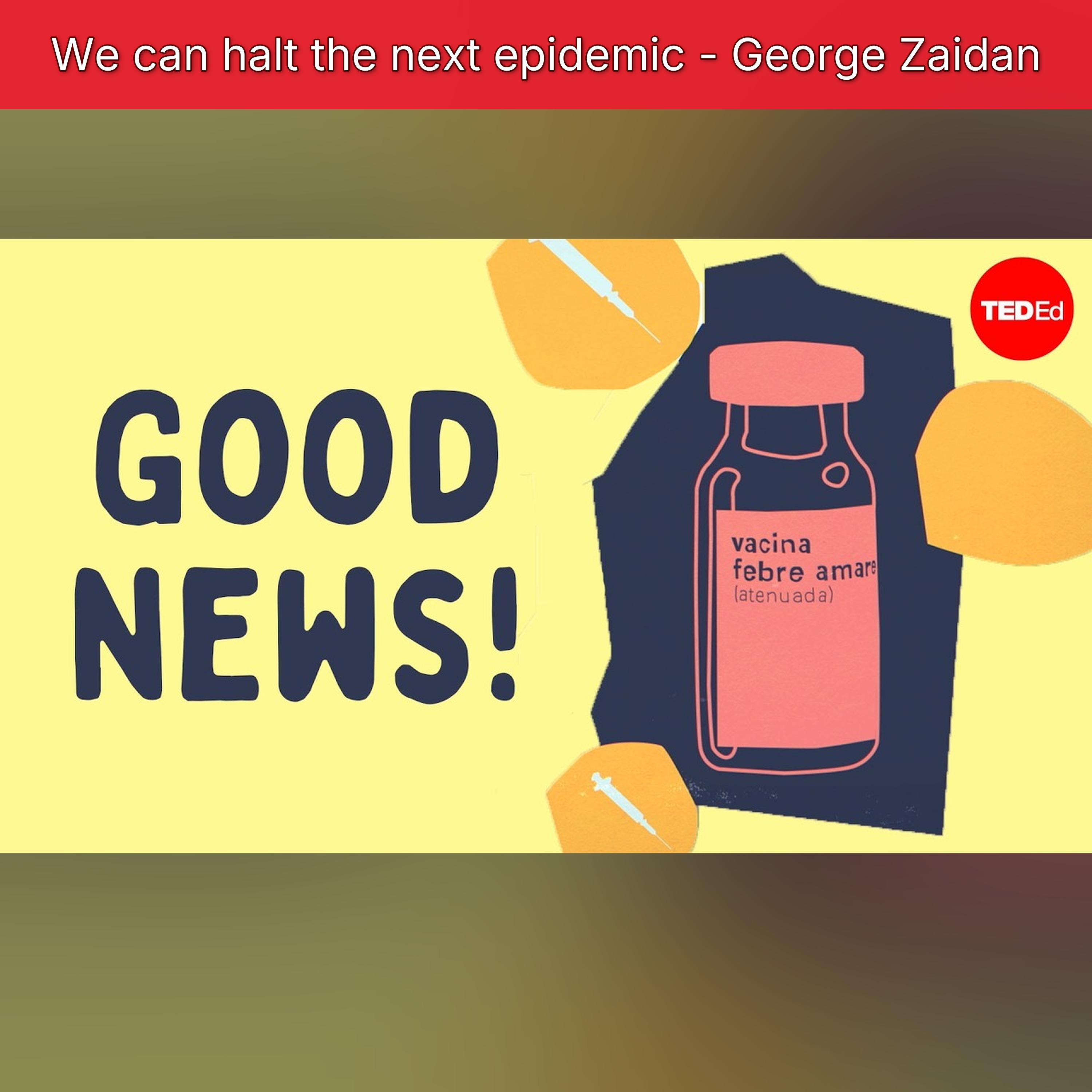 We can halt the next epidemic - George Zaidan episode artwork