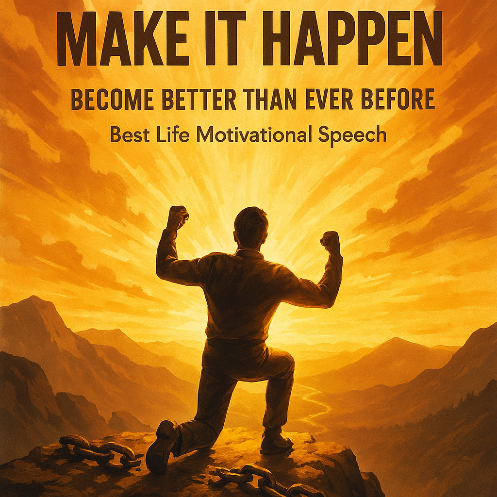 Get Up and Make It Happen – The Motivation You Needed Right Now