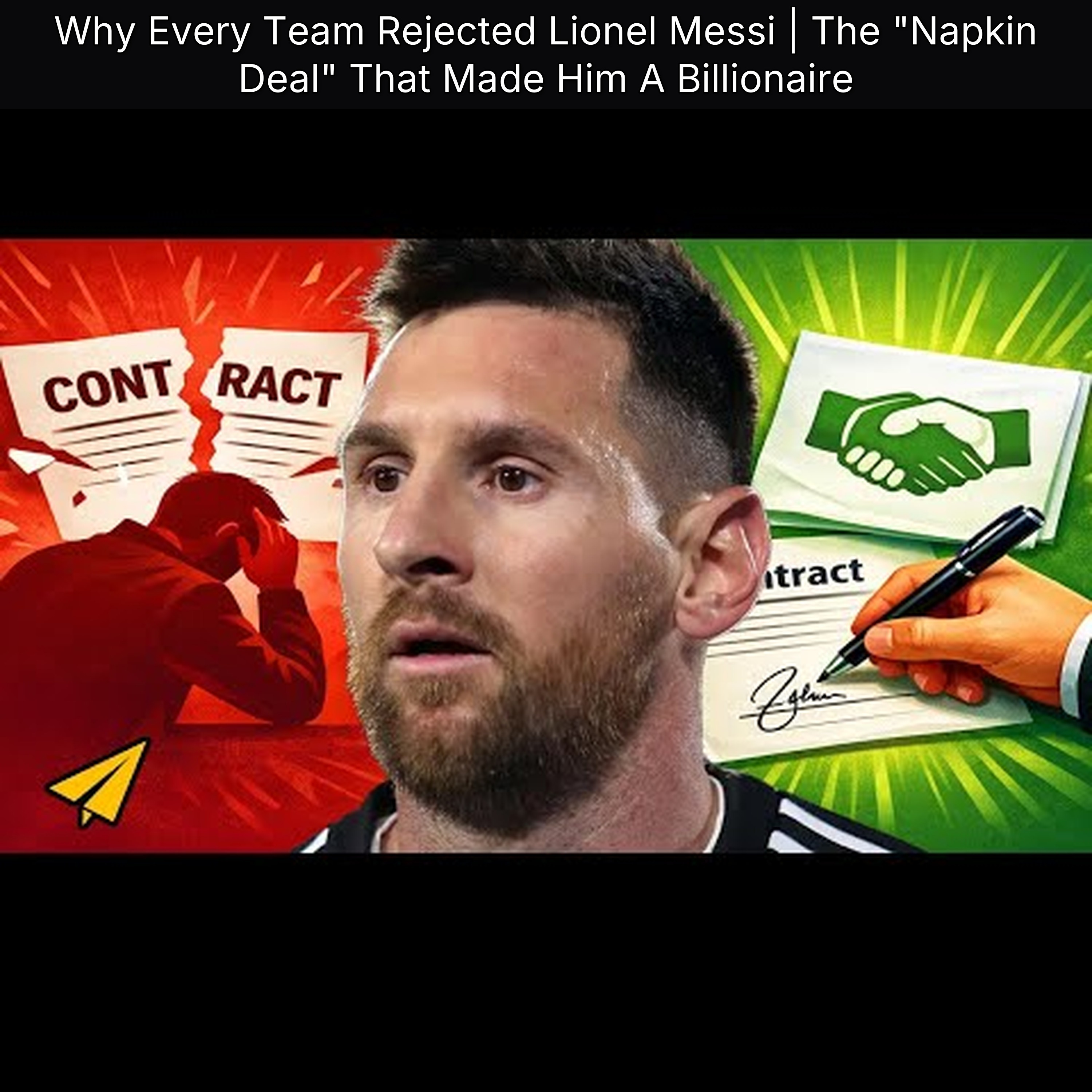 Why Every Team Rejected Lionel Messi | The "Napkin Deal" That Made Him A Billionaire episode artwork
