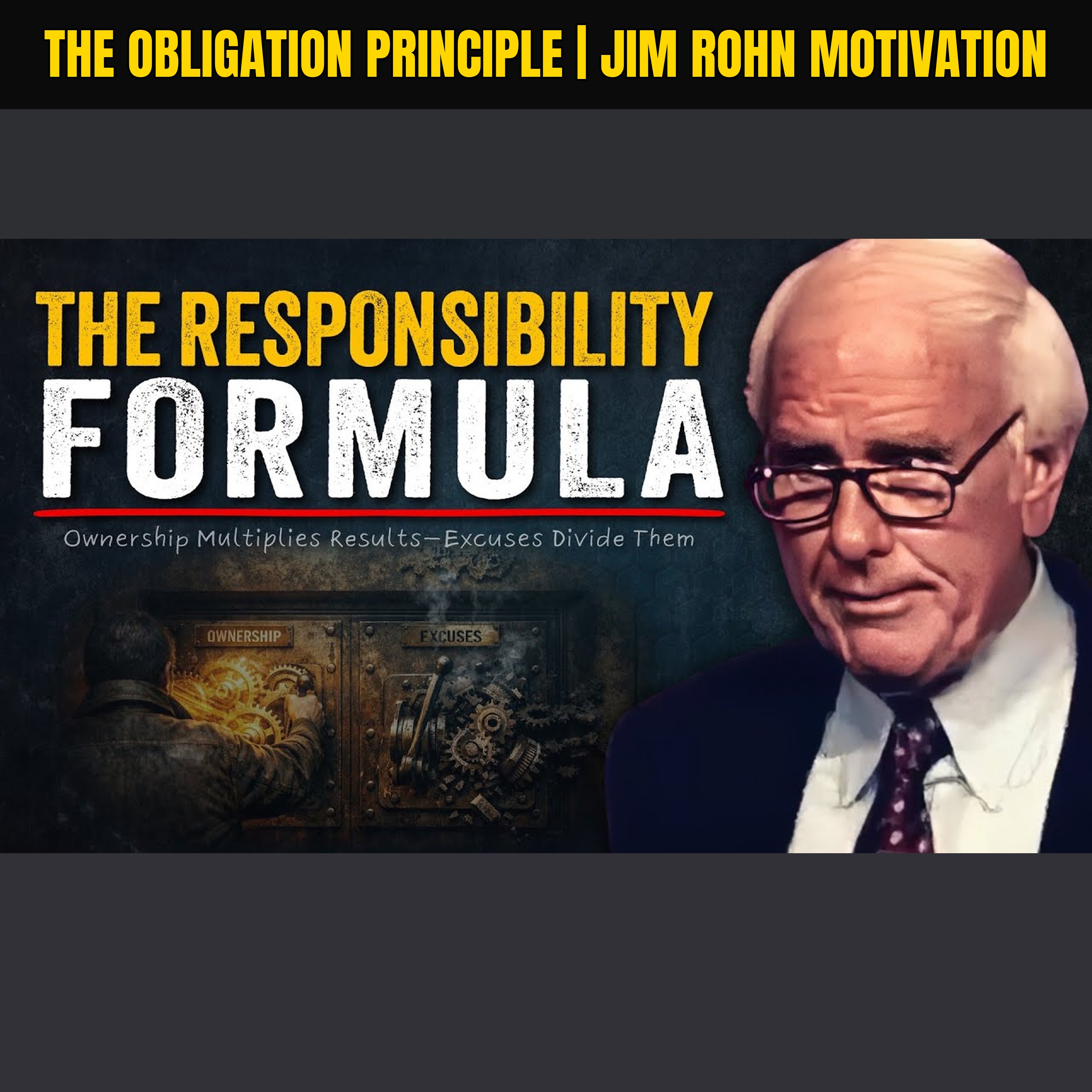 The Obligation Principle | Jim Rohn Motivation
