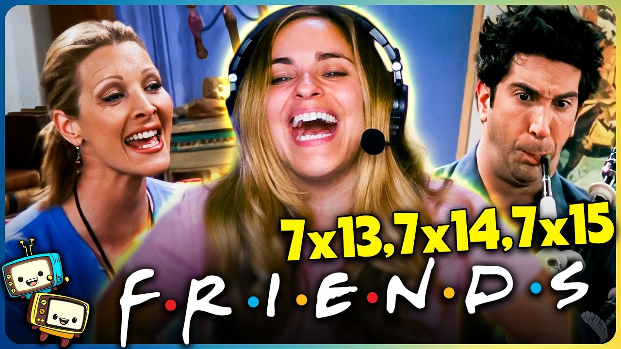 FRIENDS (2000) Season 7 Episodes 7x13, 7x14 & 7x15 Reaction! | First Time Watch! episode artwork