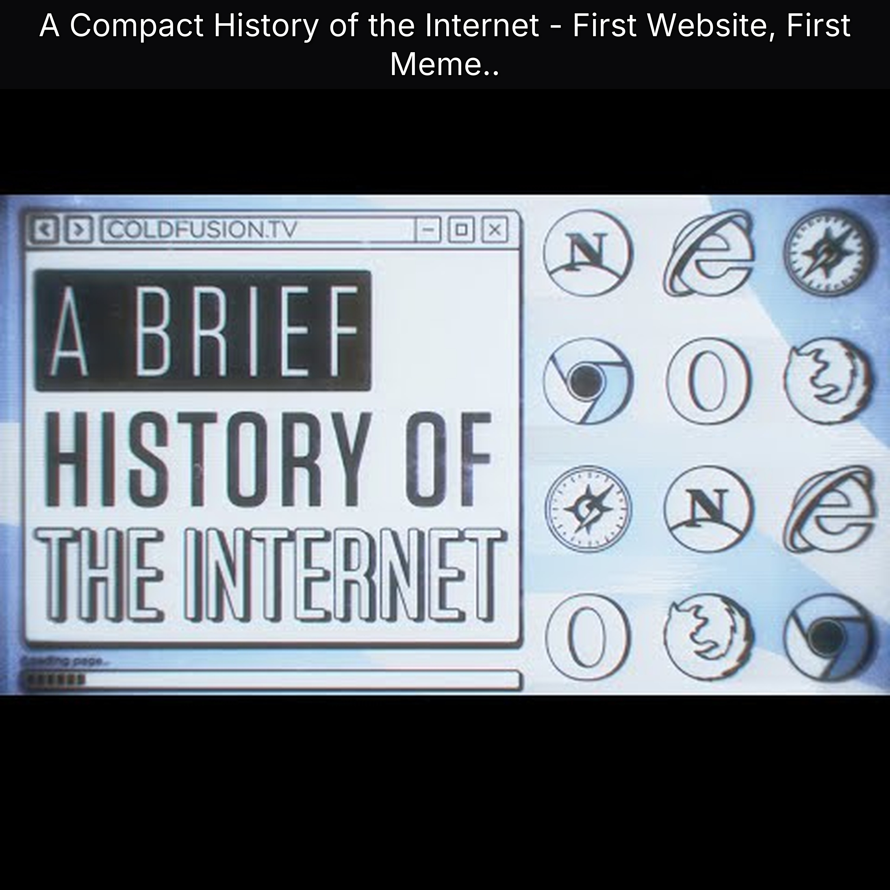 A Compact History of the Internet - First Website, First Meme..