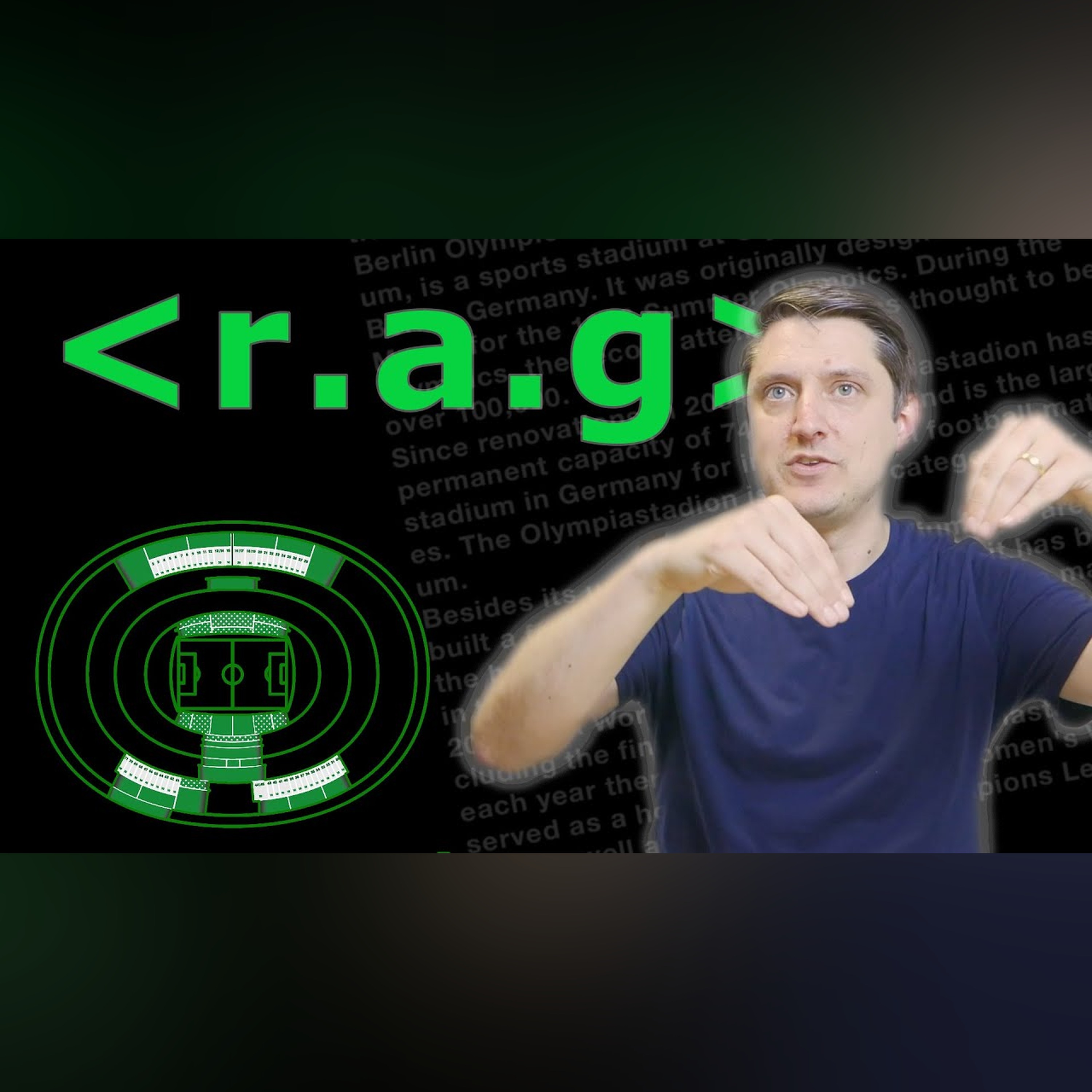 A Helping Hand for LLMs (Retrieval Augmented Generation) - Computerphile episode artwork