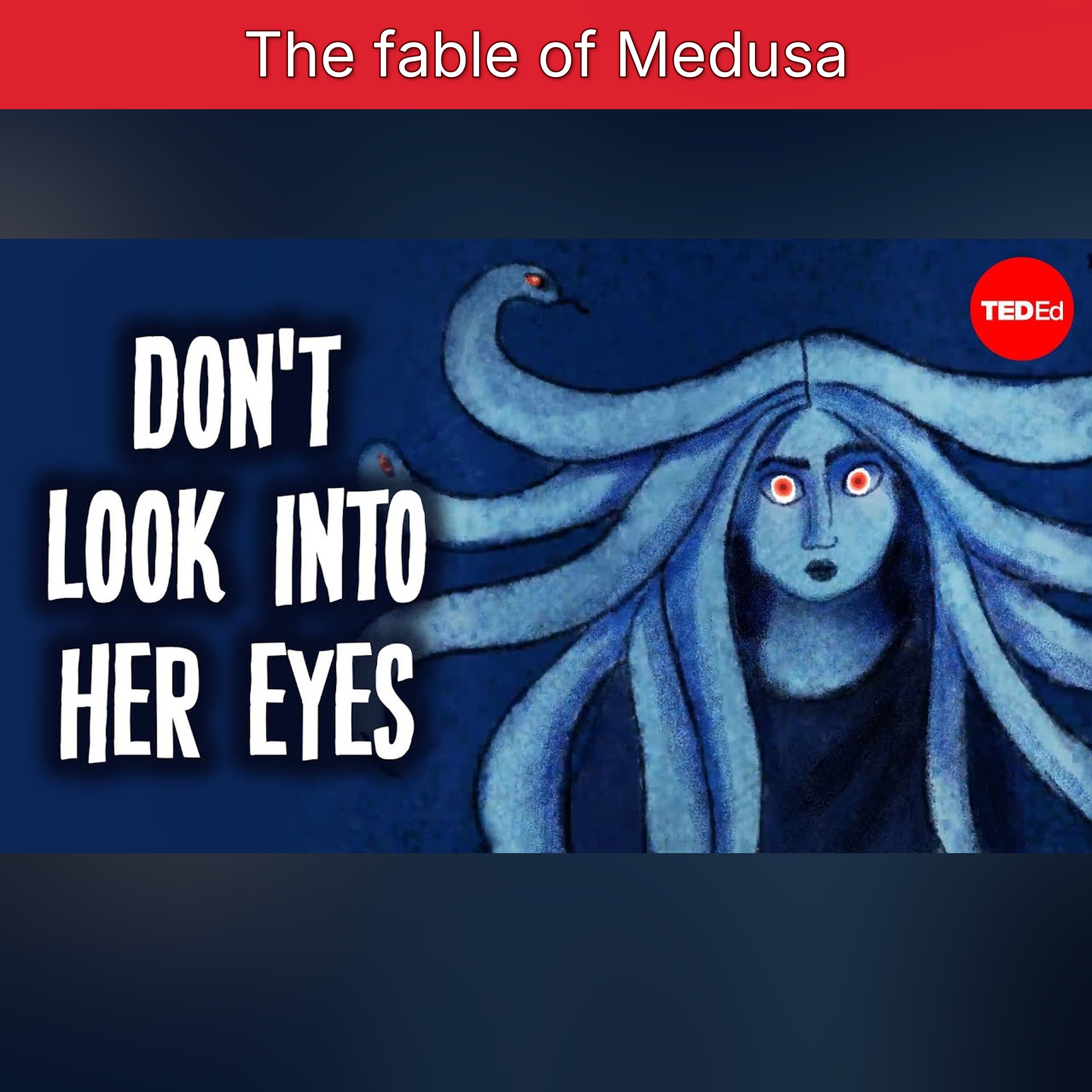 The fable of Medusa episode artwork