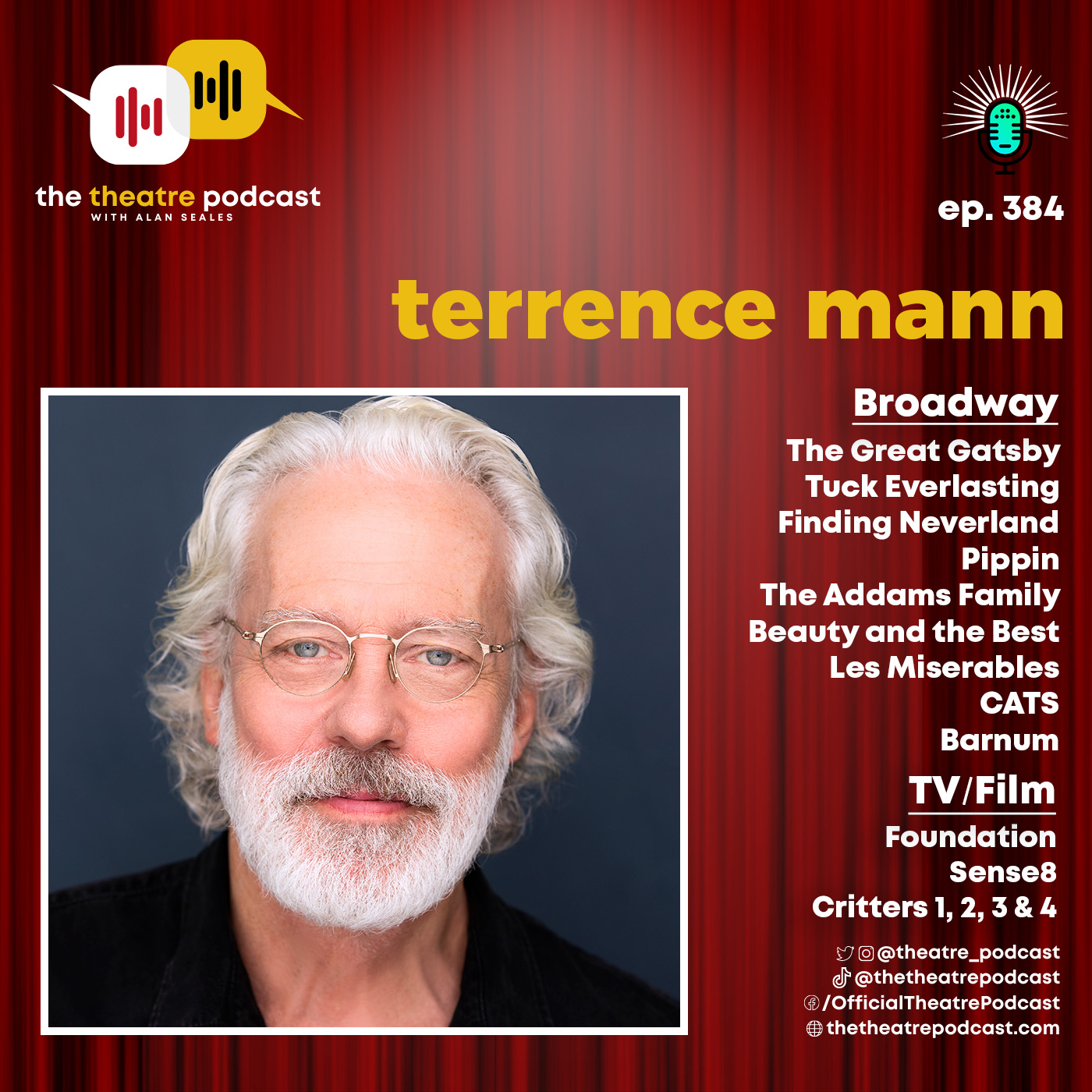 Terrence Mann: Backstage with the Man, the Myth, the Tugger