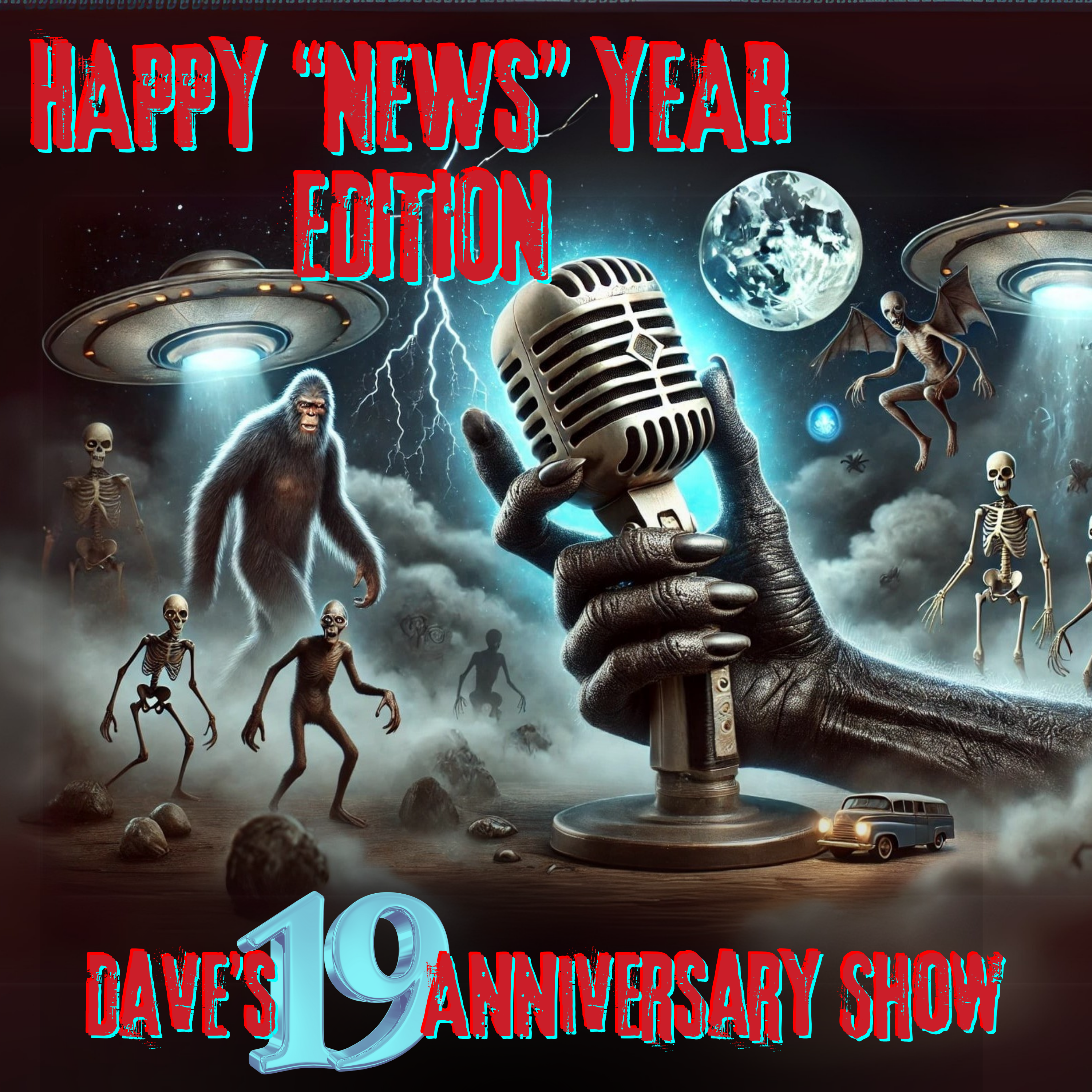 Happy NEWS Year Edition ~ Dave's 19th Anniversary - The Paranormal 60 News