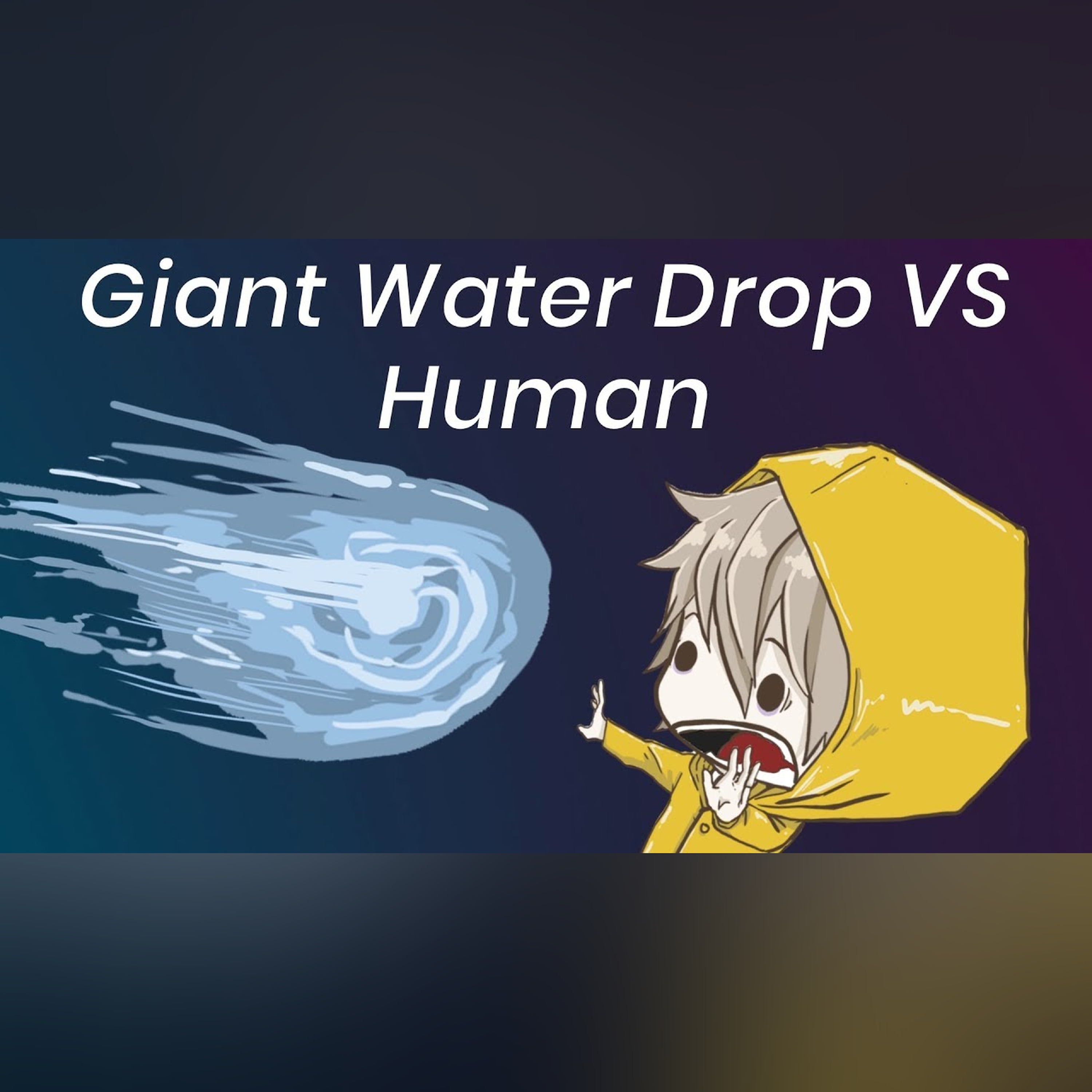 Could You Survive a Rainstorm If It Dropped All Its Water in a Single Drop?