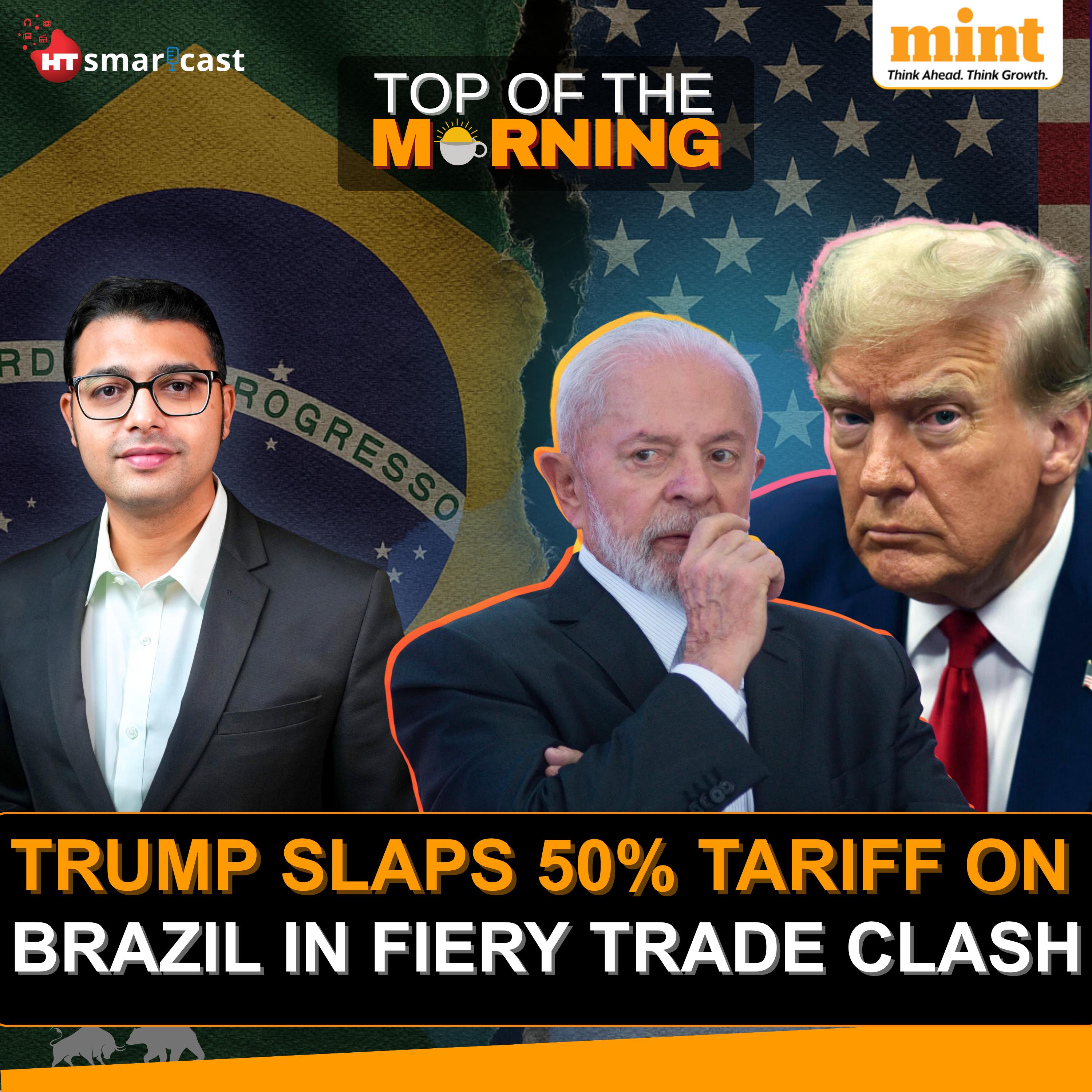 Vedanta Exposed? | Brazil’s 50% Tariff Blow | $250 US Visa Fee | 200% Pharma Tariff?