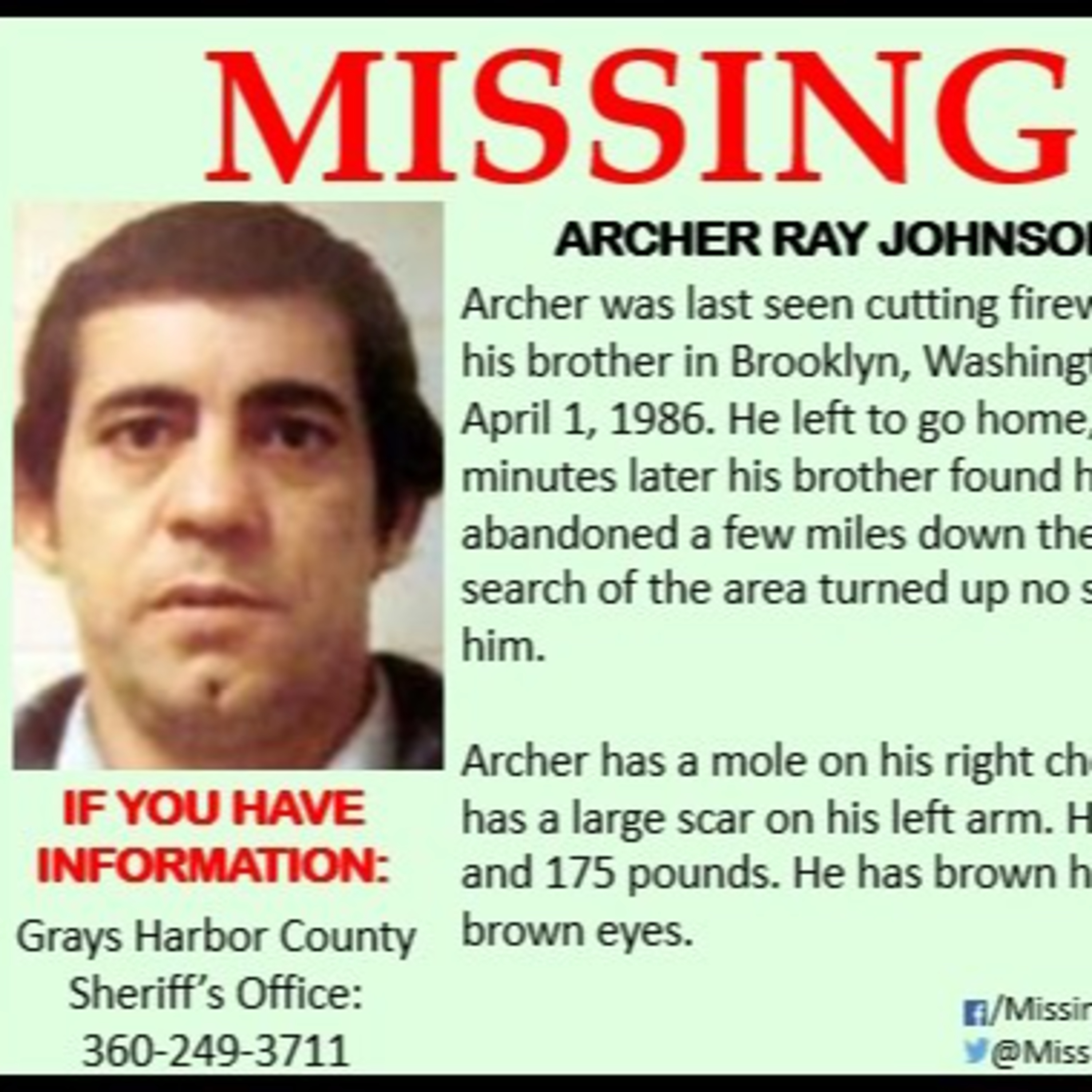 212 // Archer Ray Johnson - Part 1