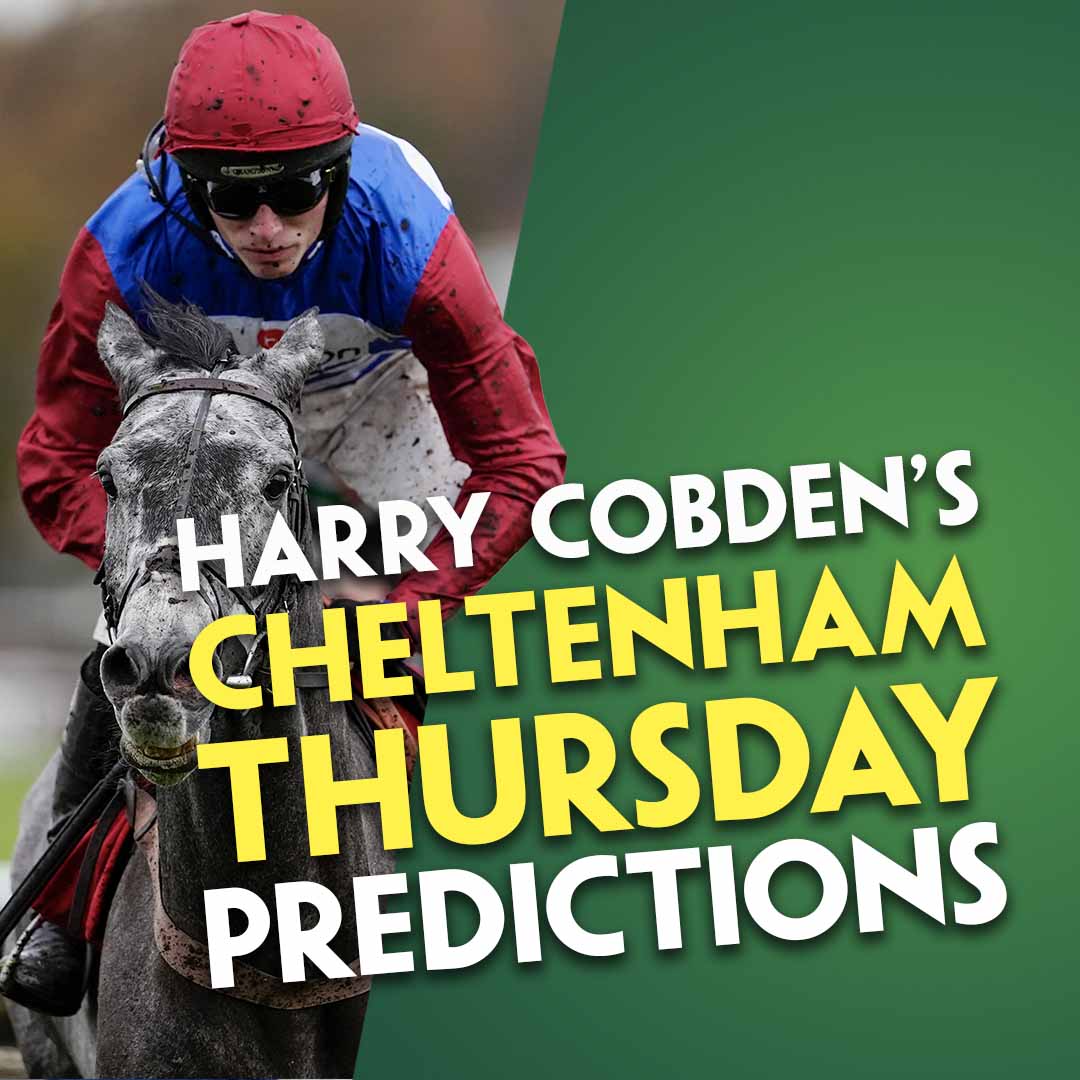 HARRY COBDEN'S CHELTENHAM THURSDAY PREDICTIONS | Four Rides On Day 3 | "All he does is win"