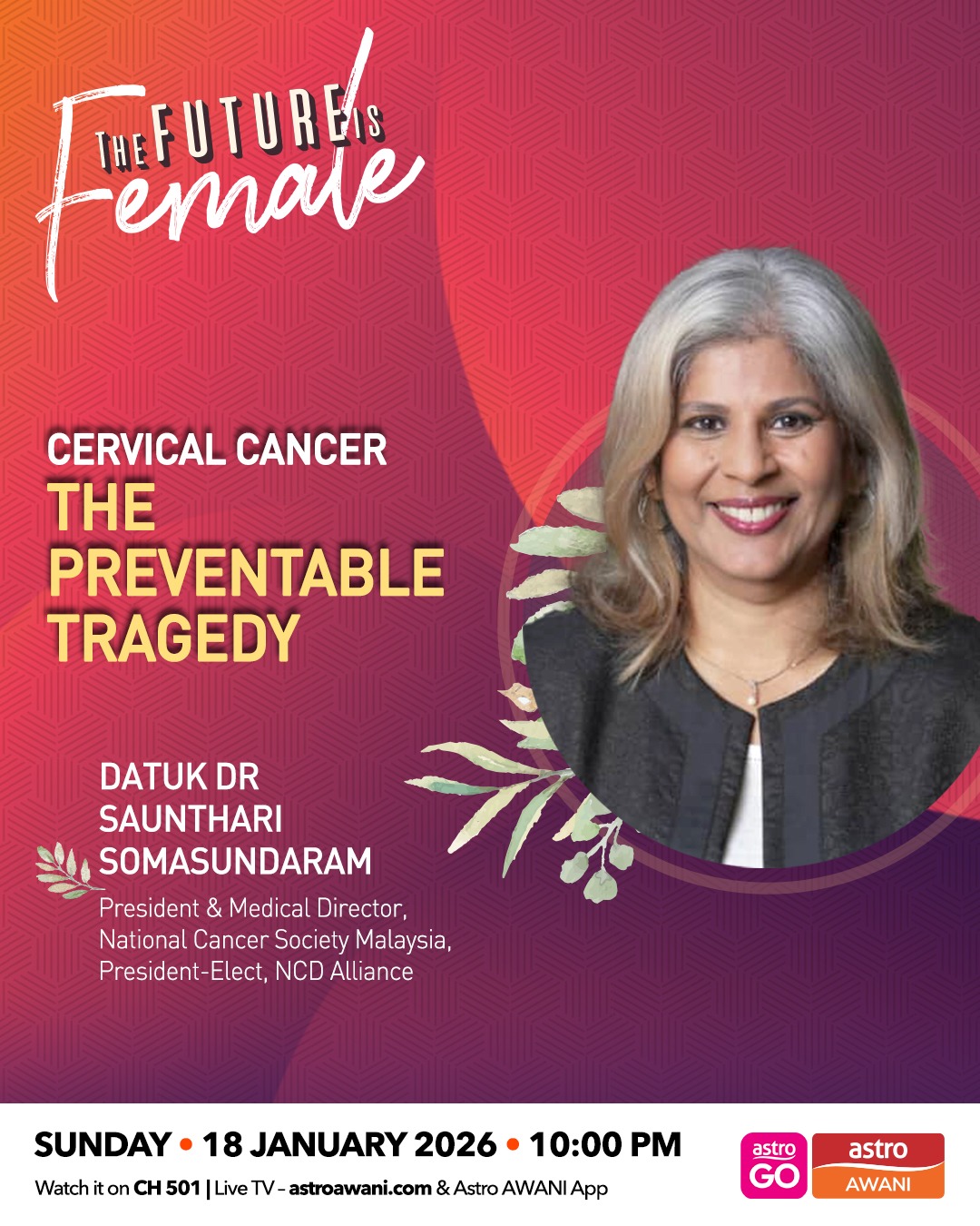 The Future Is Female: Cervical Cancer — The Preventable Tragedy