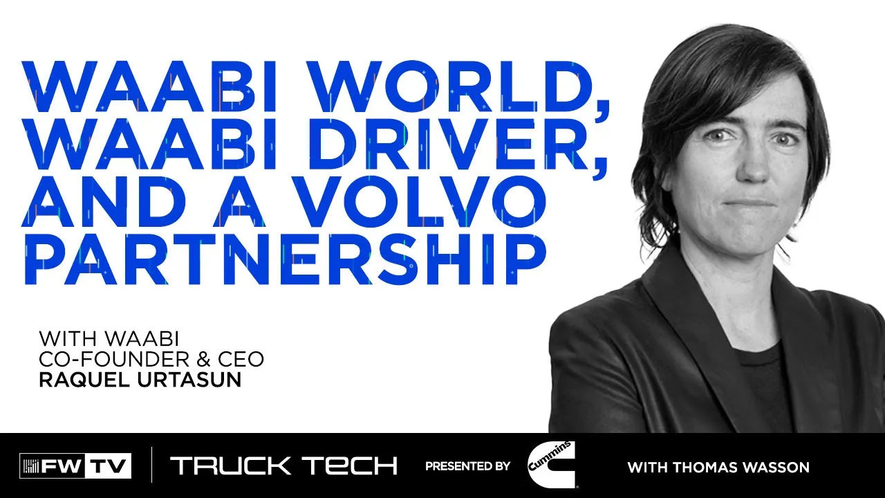 Truck Tech EP94 Waabi World, Waabi Driver, and a Volvo Partnership