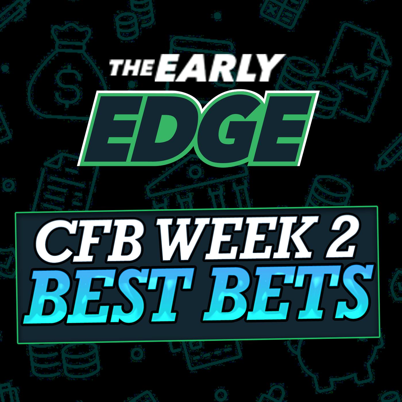 College Football Week 2 BEST BETS and PICKS!