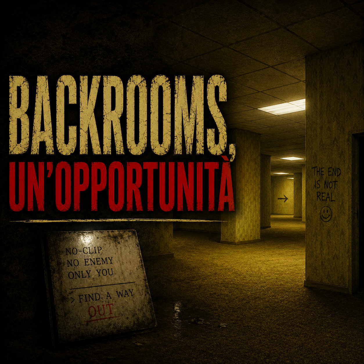 Backrooms, un'opportunità INCREDIBILE per il nostro paese - Creepypasta episode artwork