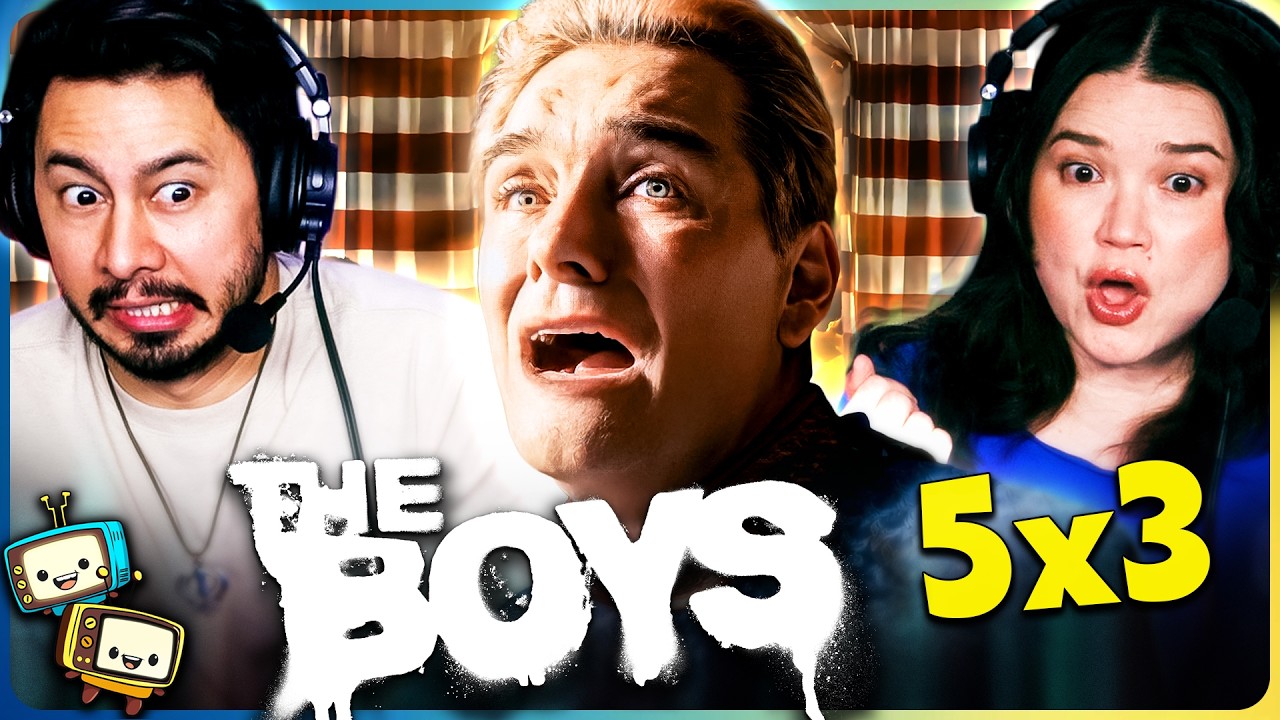 THE BOYS 5x3 REACTION! | Karl Urban, Jack Quaid, Antony Starr, Erin Moriarty | Amazon Prime episode artwork