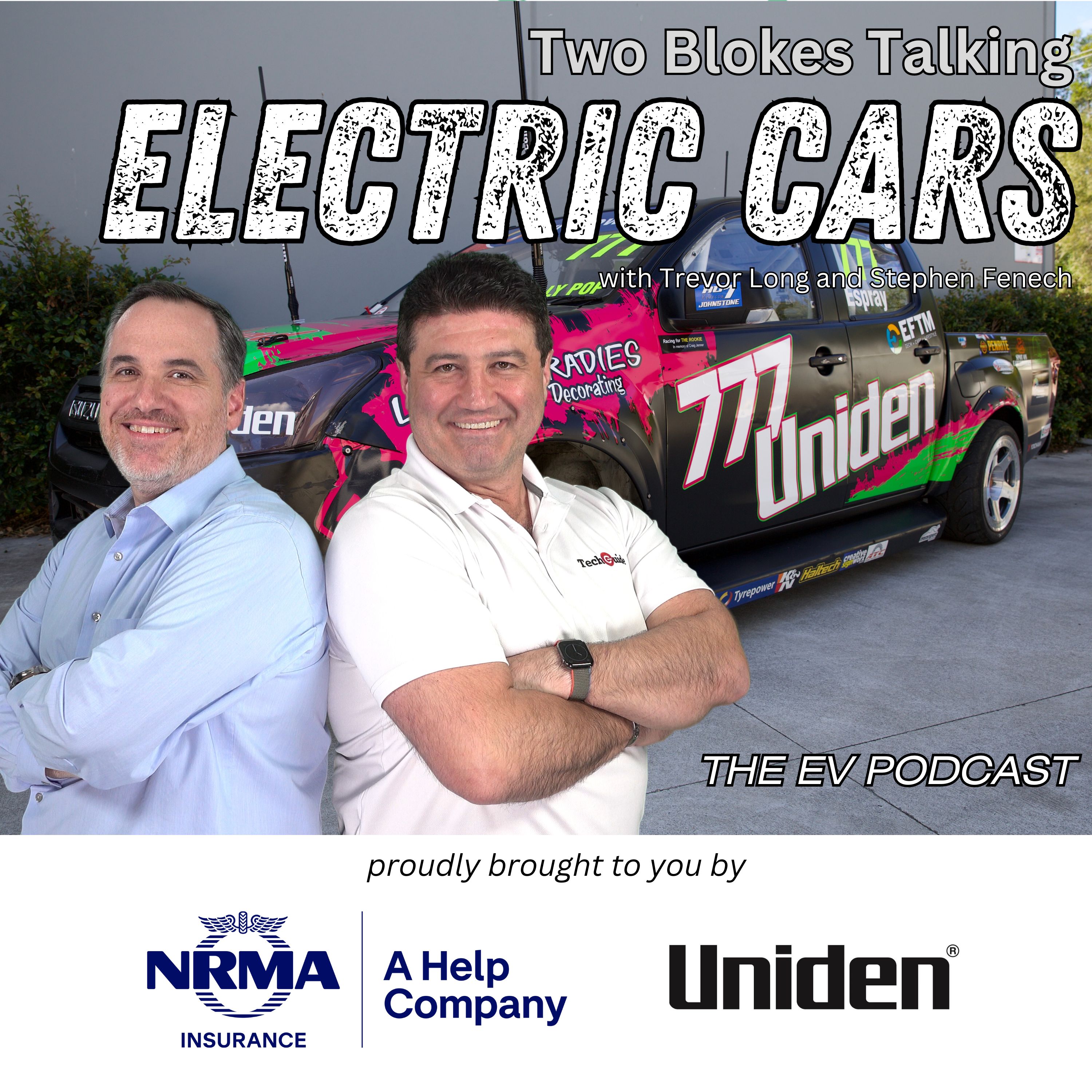 Electric Cars: Fire Safety with EVs and a V8 SuperUte driver goes electric!