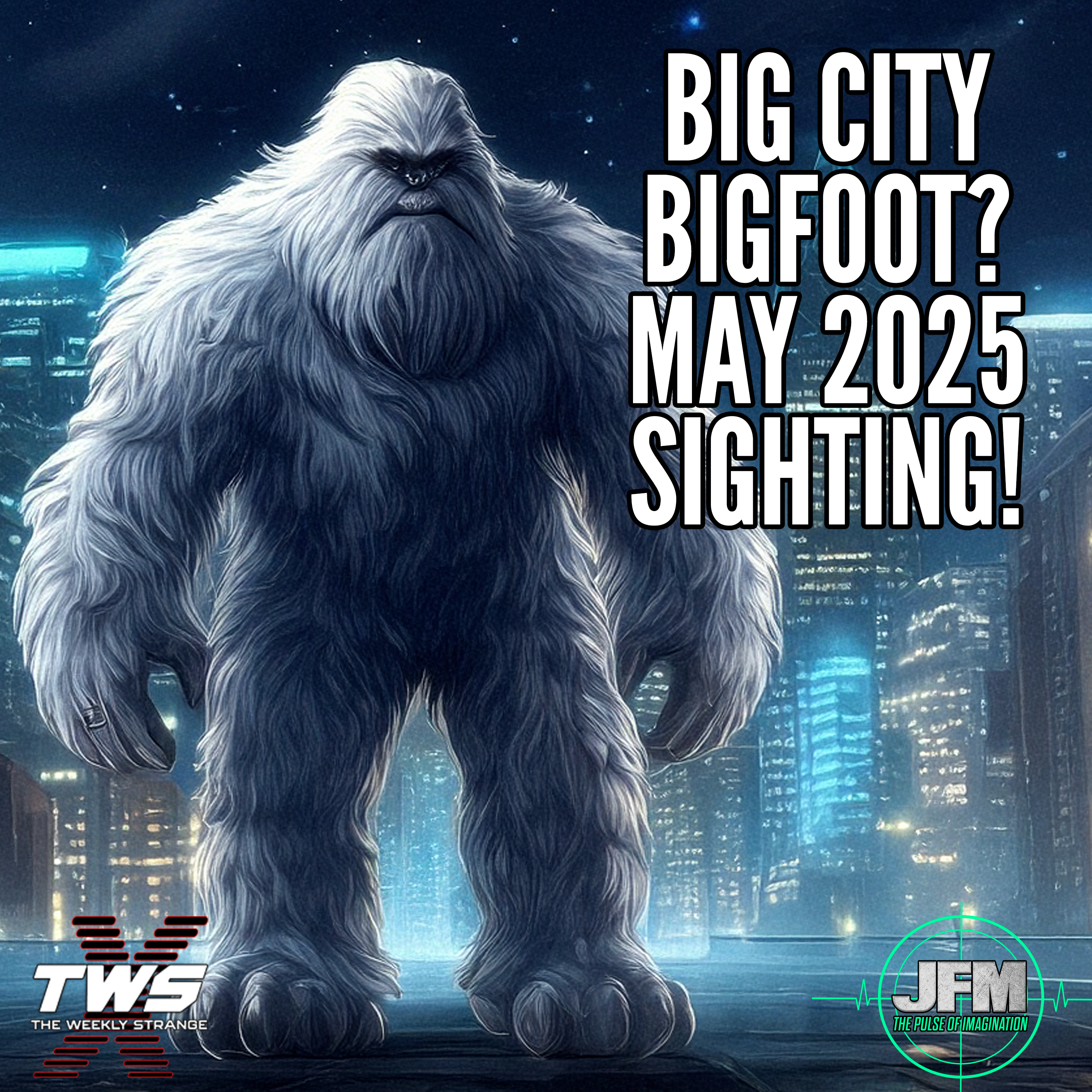 Big City Bigfoot? New May 2025 Sighting on THE WEEKLY STRANGE Episode 10 episode artwork