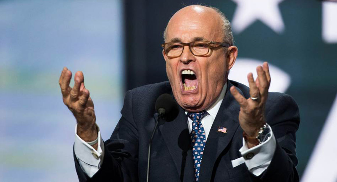 Giuliani Melts Down