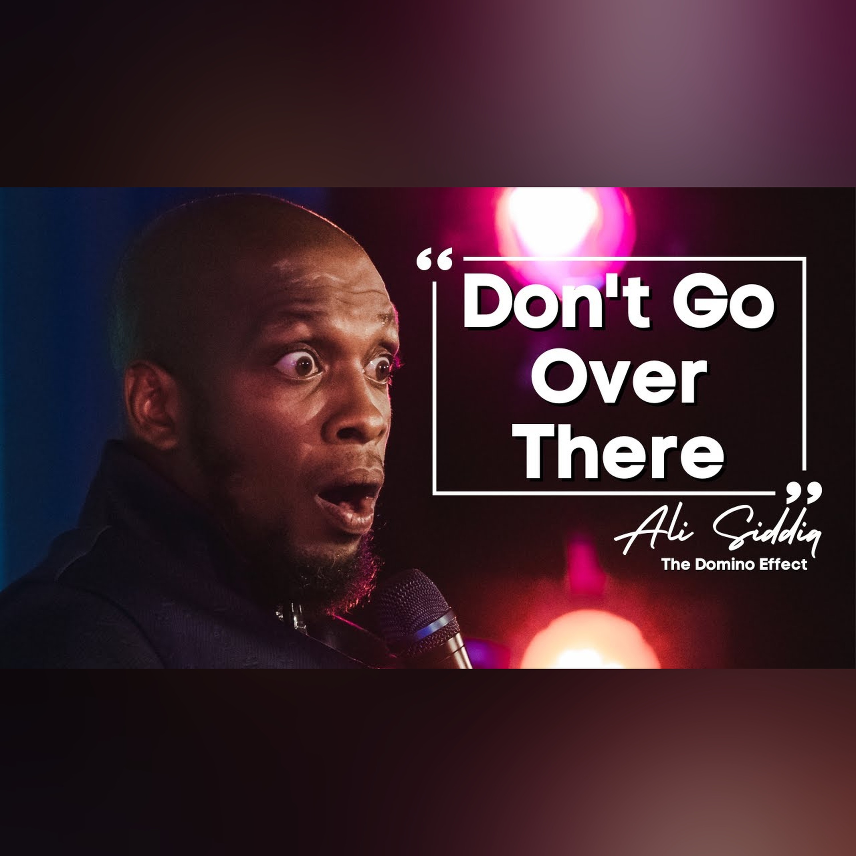 Don't Go Over There | Ali Siddiq Stand Up Comedy
