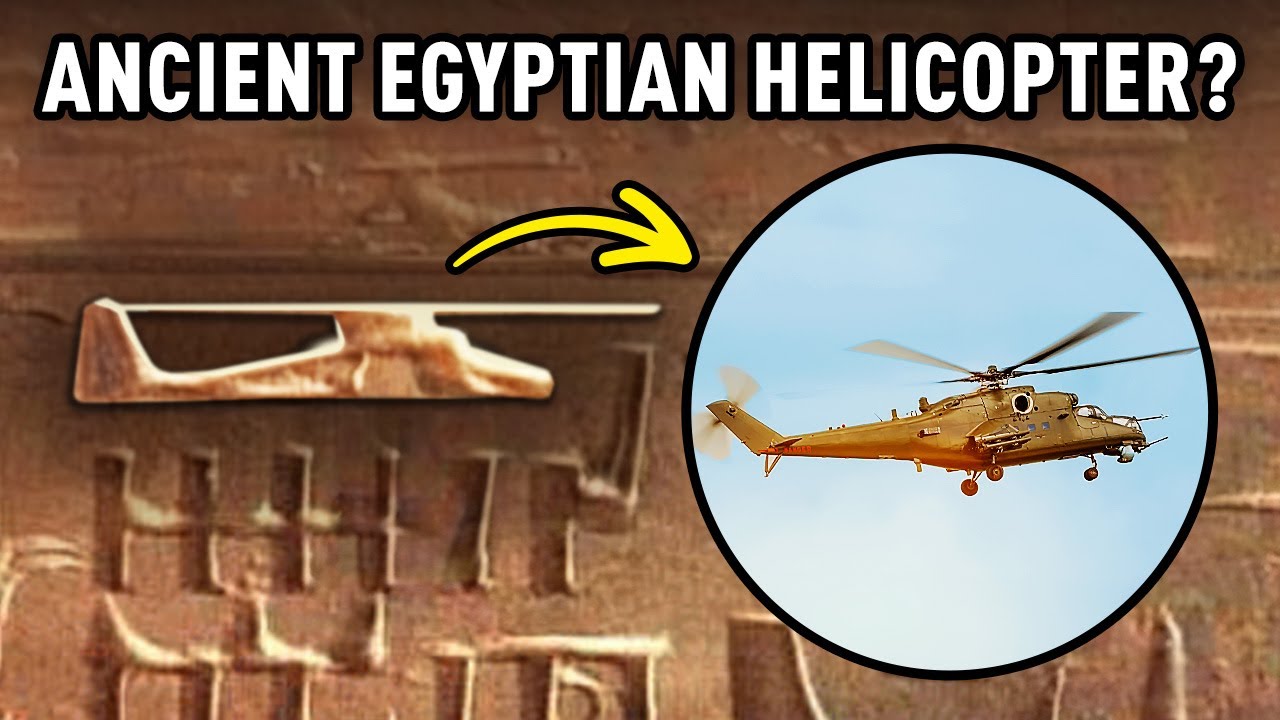 Ancient Egyptian UFOs? The Mystery of Abydos Helicopter Hieroglyphs!