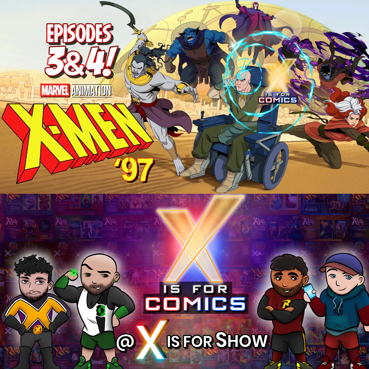 Artwork for X Is For Comics: An X-Men Podcast
