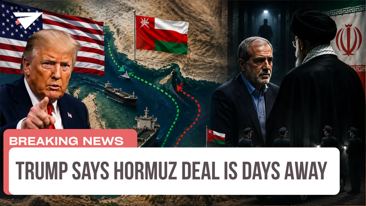 Trump Says Hormuz Deal is Days Away, Breaking News