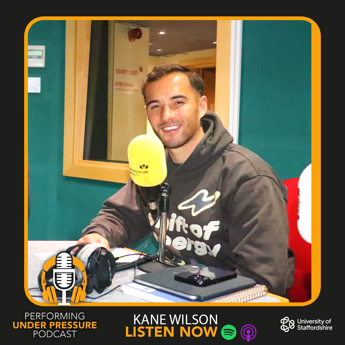 University of Staffordshire\'s Performing Under Pressure Podcast