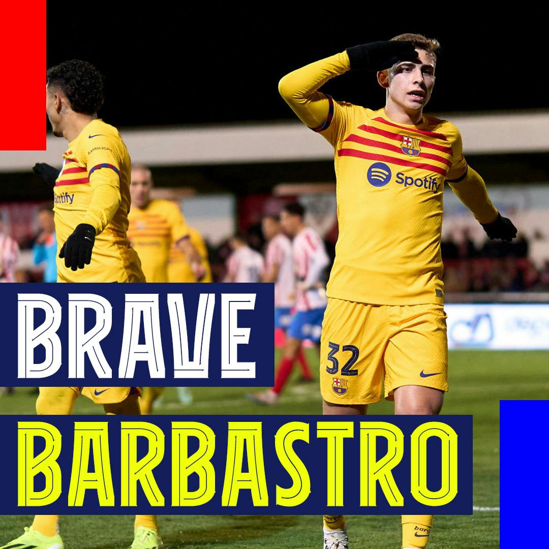 Brave Barbastro! Barça Made to Suffer in Copa del Rey Win