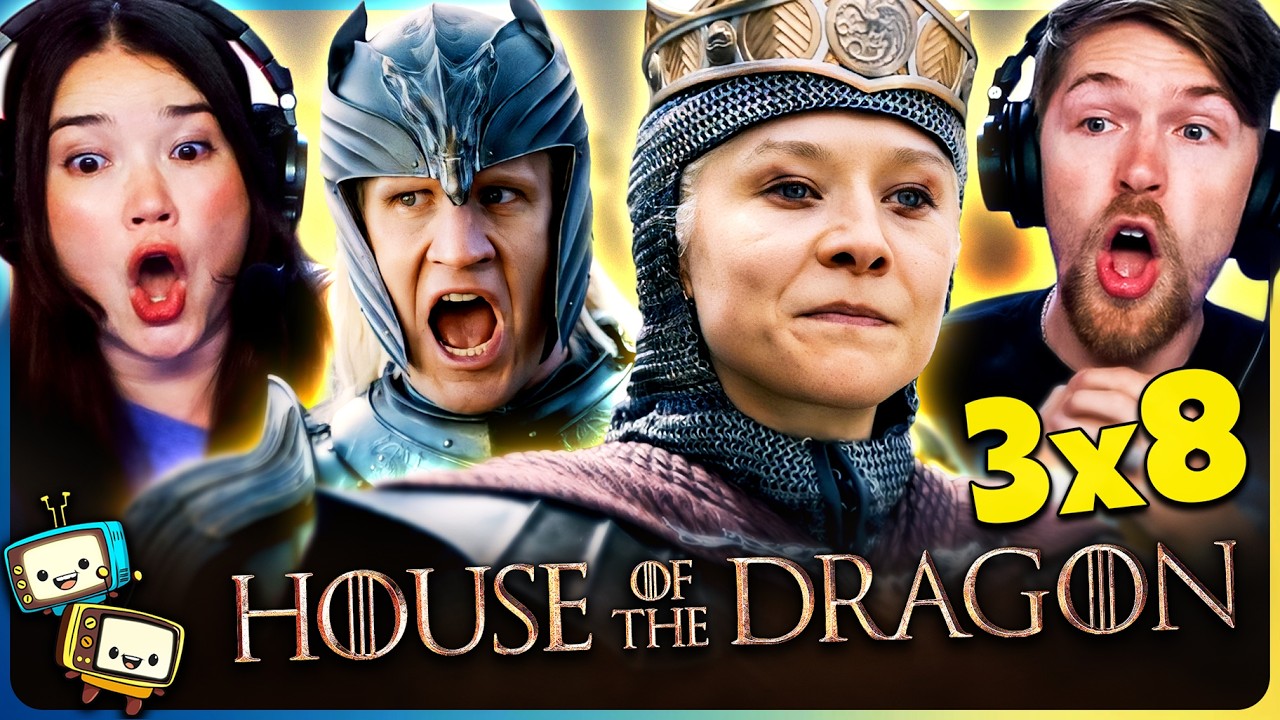 HOUSE OF THE DRAGON 3x8 SEASON FINALE Reaction! | This Was So MESSY! | Game of Thrones episode artwork