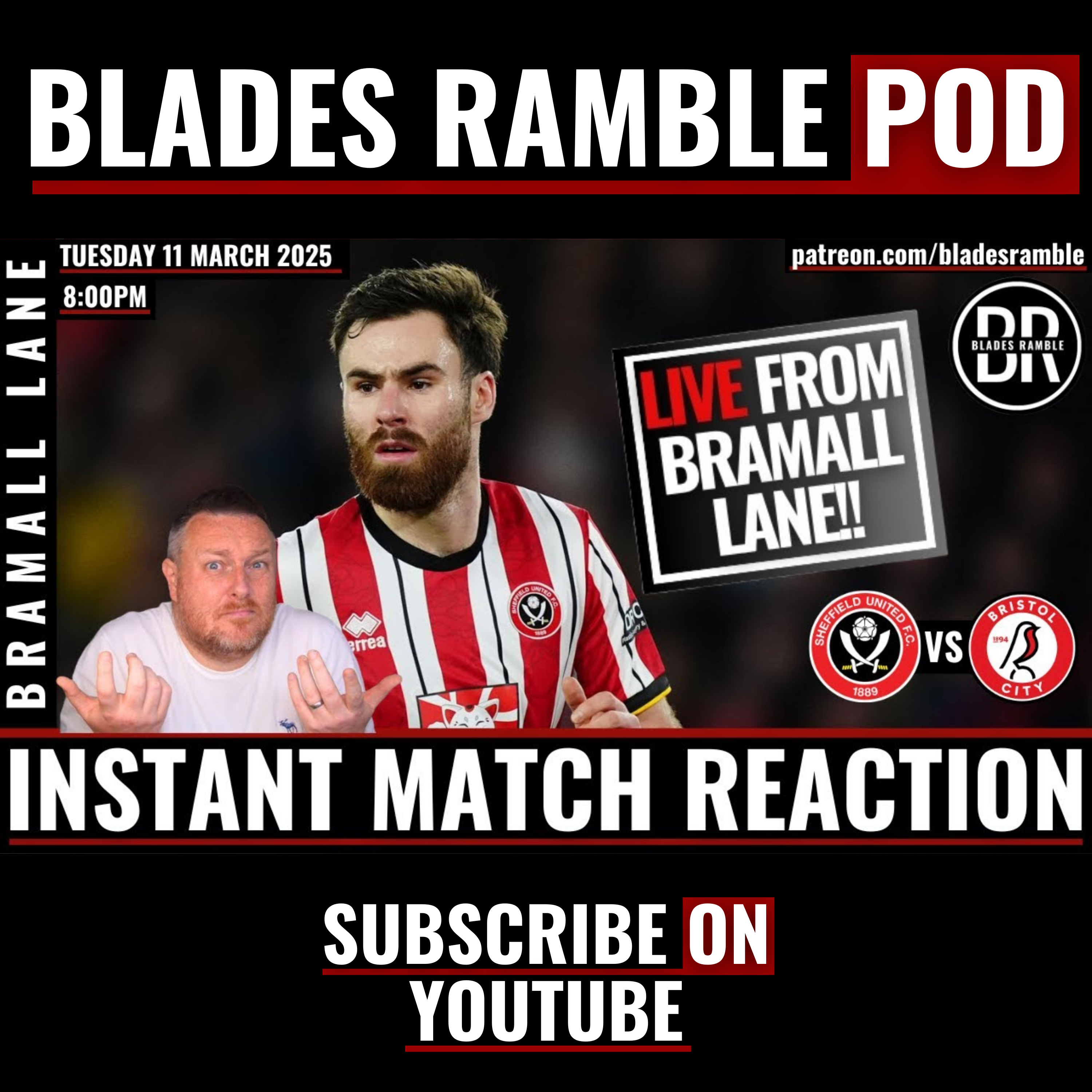 BLADES vs BRISTOL CITY | INSTANT MATCH REACTION!!